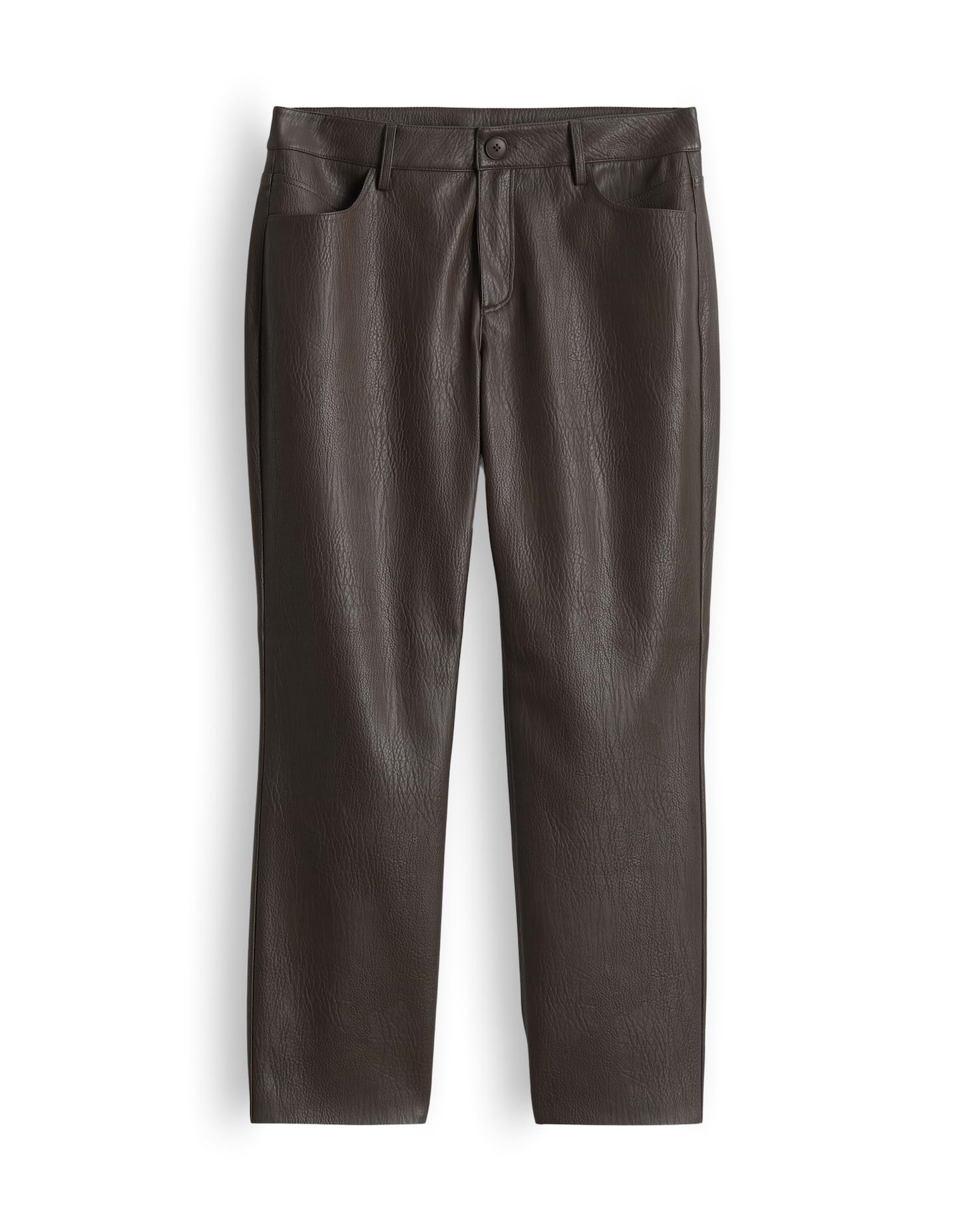 someday Lederhose Carile texture aus hochwertiger Lederoptik Swingpockets vorne für einen modernen, komfortablen Look