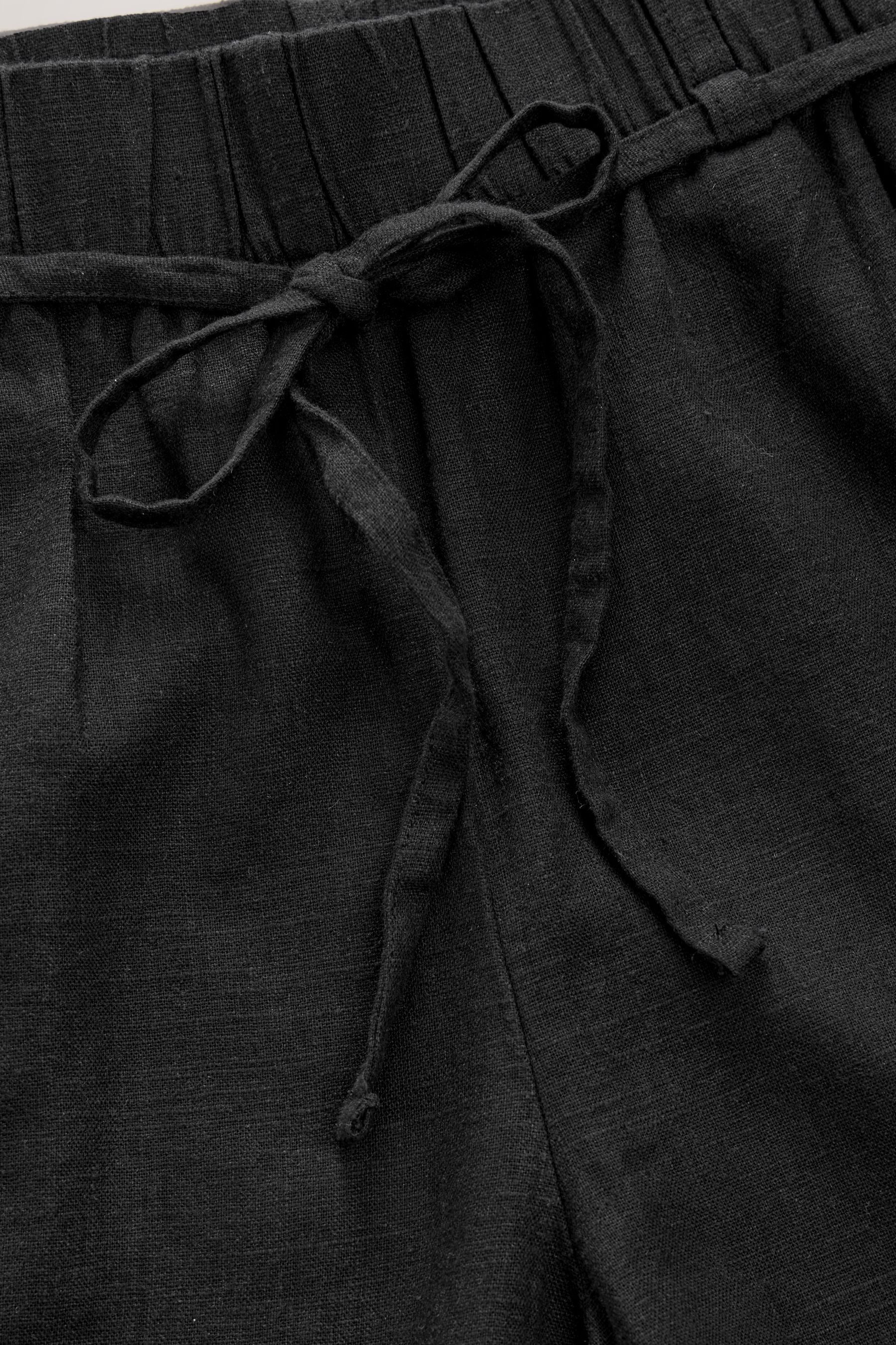 Next Shorts Boy-Short mit Bindegürtel aus günstig online kaufen