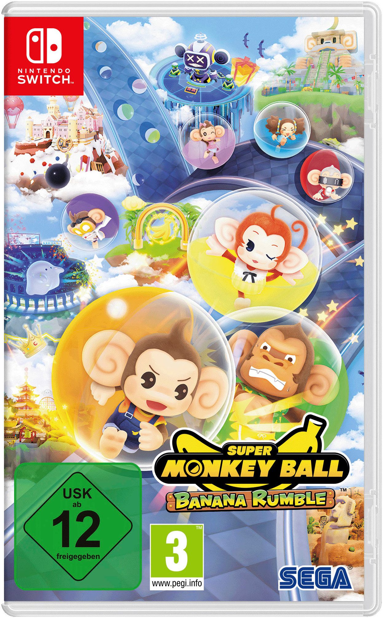Super Monkey Ball: Banana Rumble (Softwarekarte), Nintendo Switch
