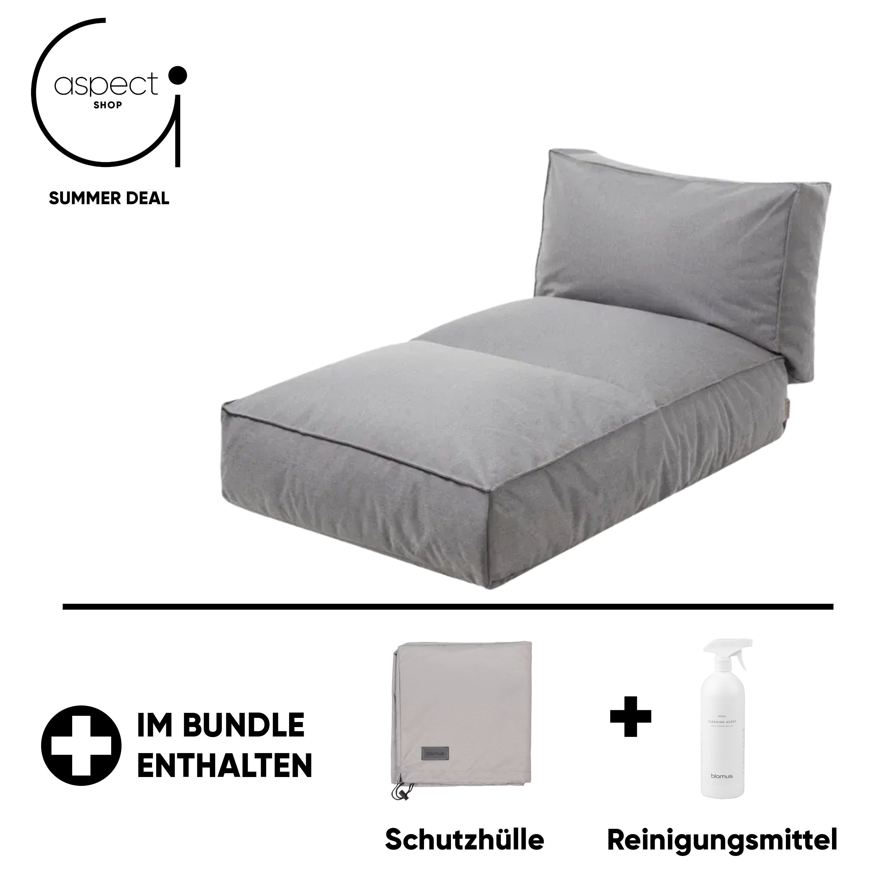 blomus Daybed Blomus STAY Outdoor Daybed inkl. gratis Schutzhülle & Reinigungsmittel