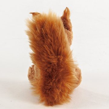 Teddys Rothenburg Kuscheltier Eichhörnchen klein 11 cm braun (Plüschtier, Stofftier, Eichhörnchen, Stoffeichhörnchen, Plüscheichhörnchen)