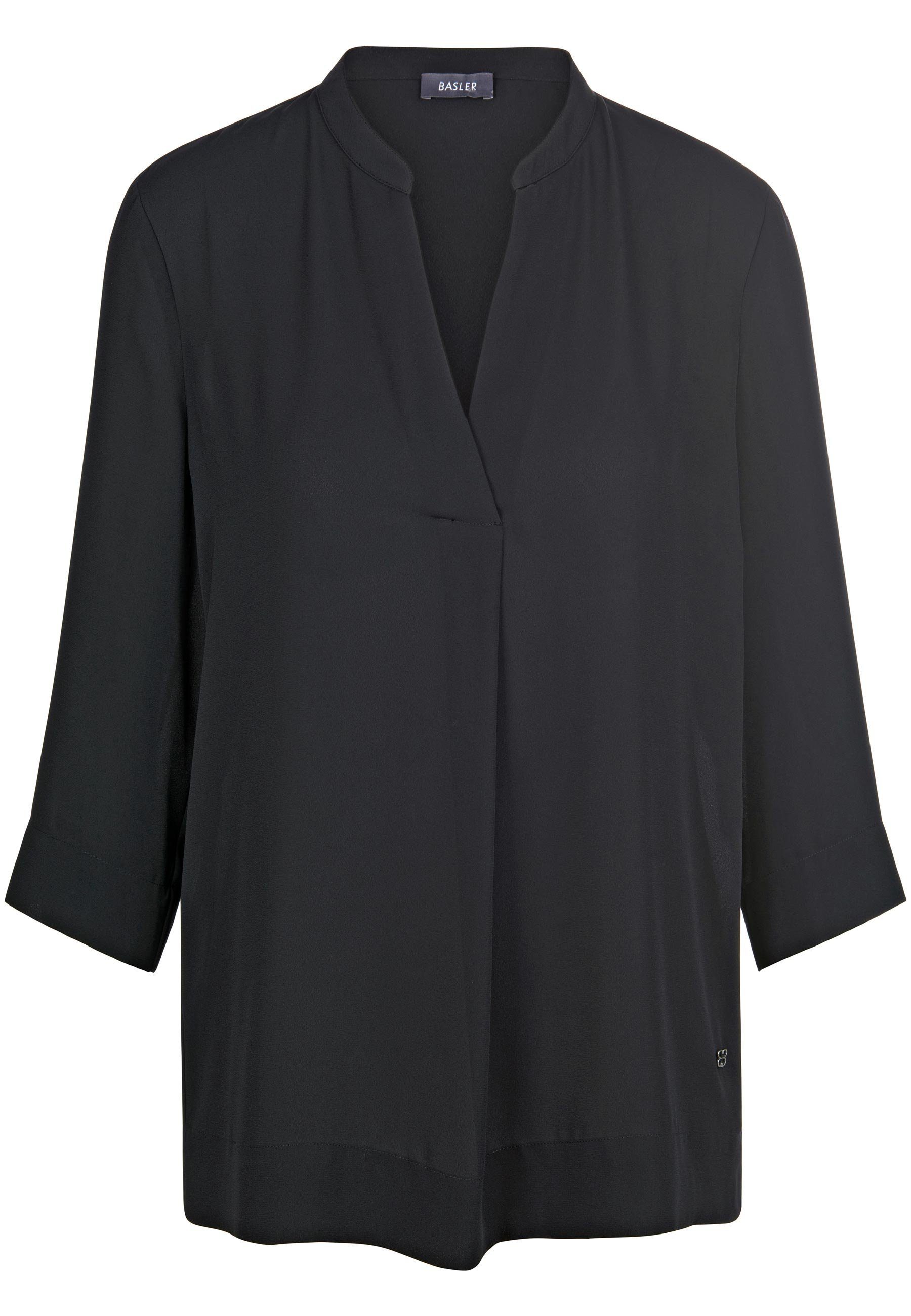 Basler Klassische Bluse Blouse mit BLACK modernem Design