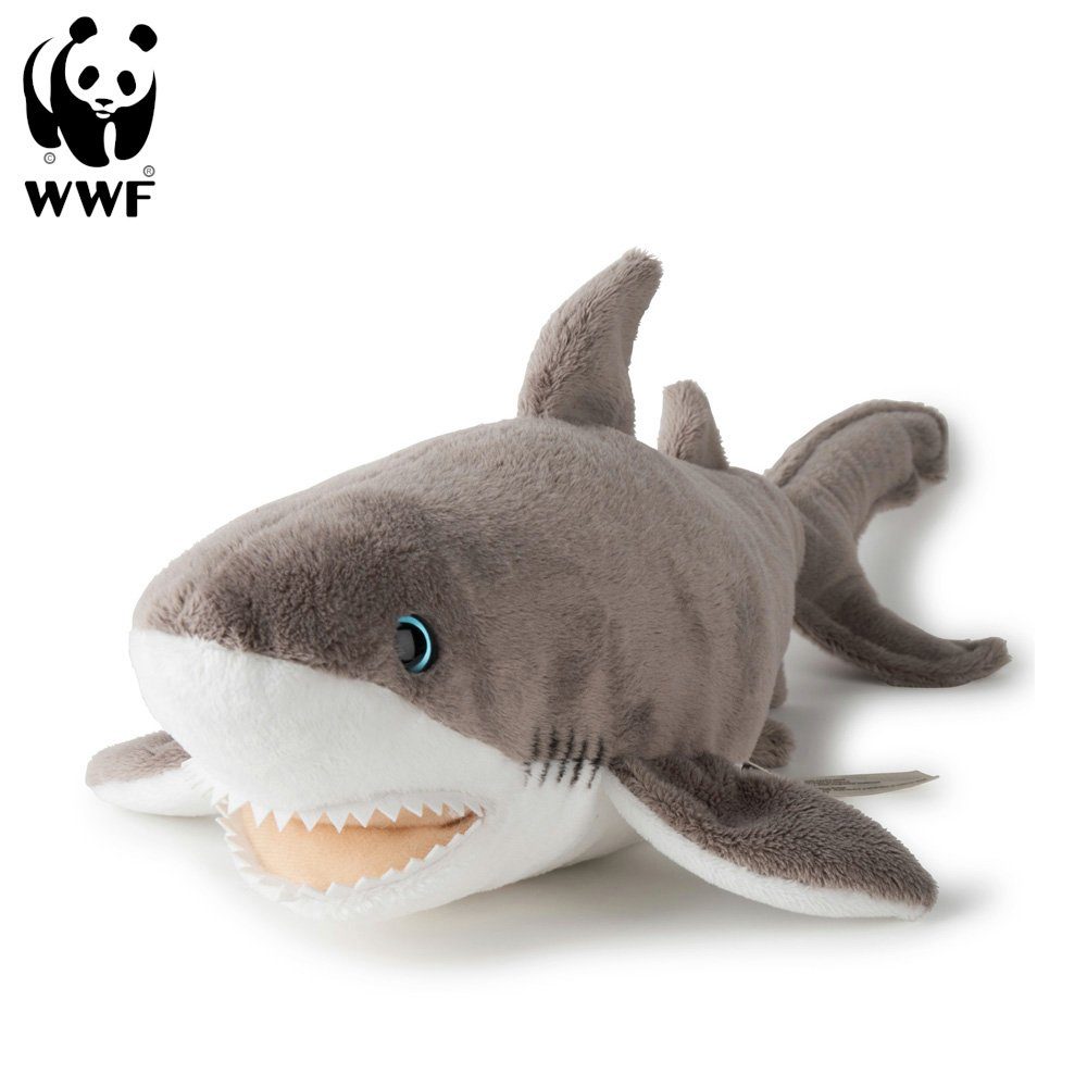 WWF Kuscheltier Plüschtier Weißer Hai (38cm), liegend günstig online kaufen