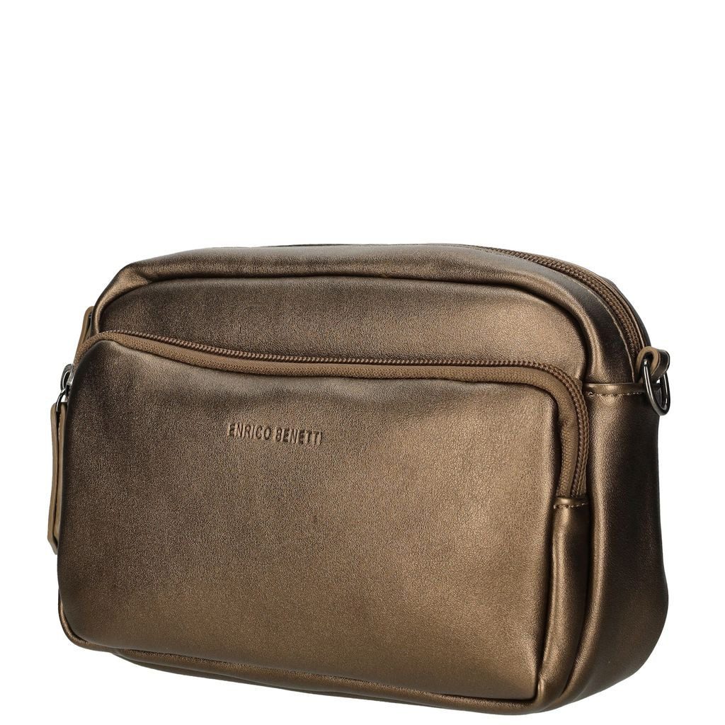 Christian Wippermann Umhängetasche Kleine Damen Tasche Schultertasche Umhängetasche (1 tlg), Bag Leder Optik Handtasche