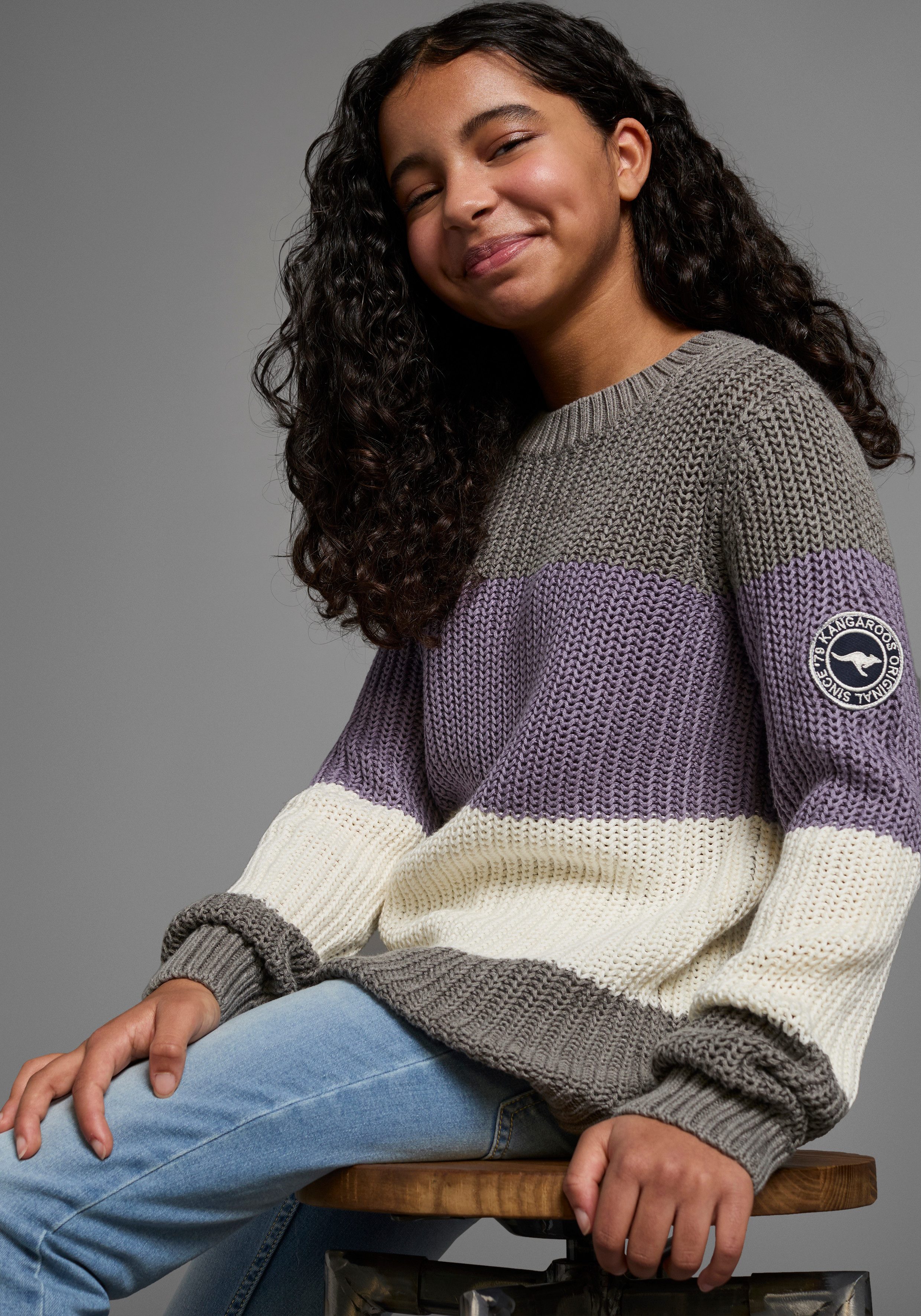 Strickpullover Ringelpullover