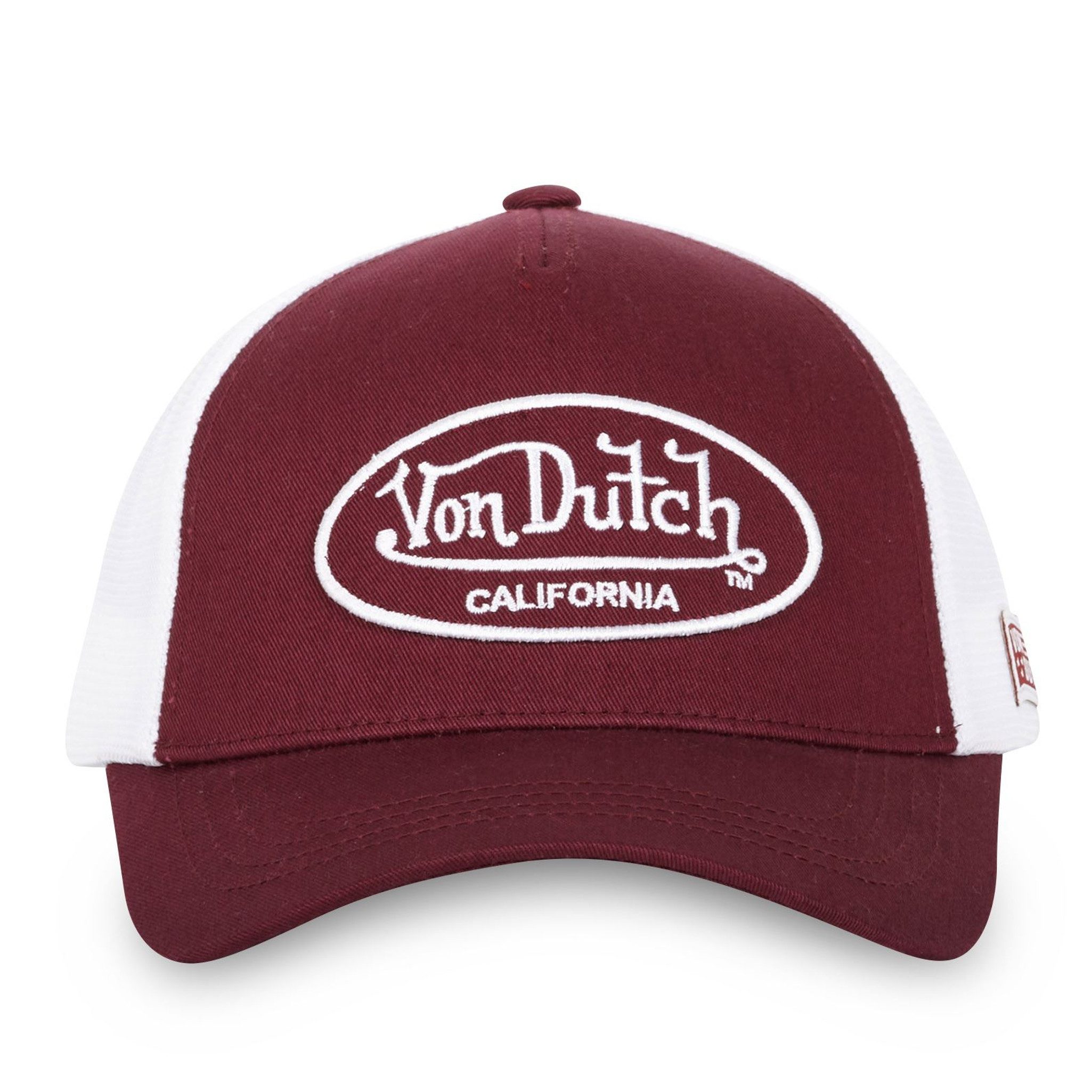 Von Dutch Trucker Cap Von Dutch Originals Trucker Cap - CALIFORNIA VD Stitch Mesh (Basecap, Basecap, Meshcap, Trucker Kappe) VD-Stickerei im Mesh