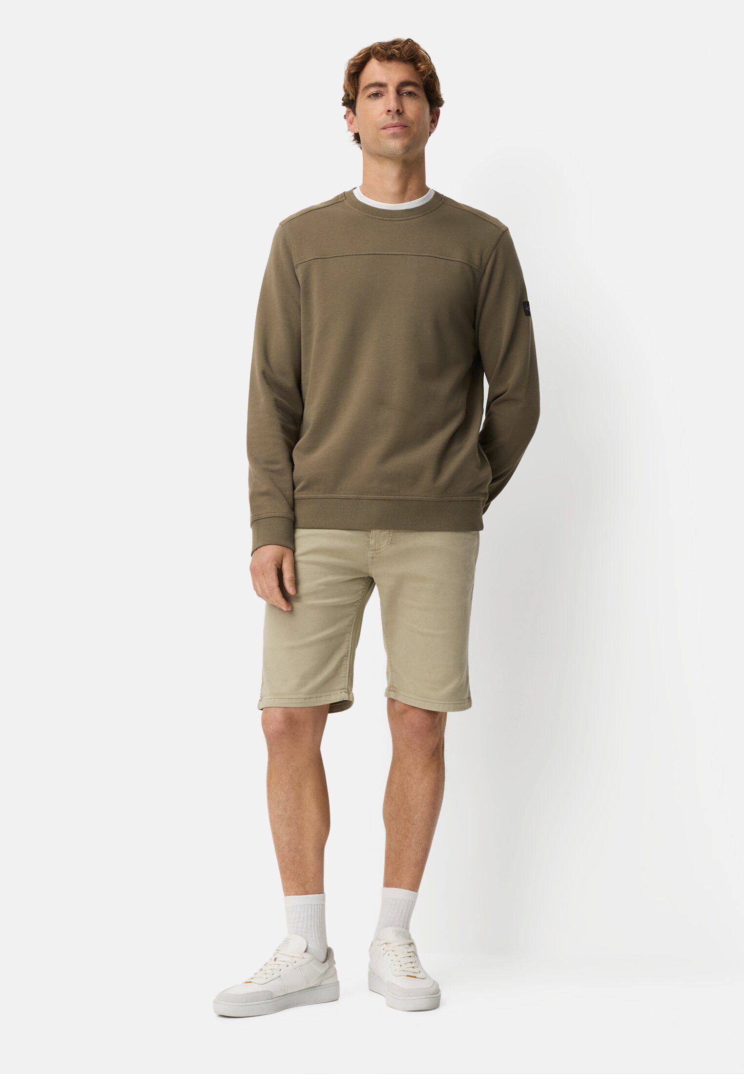 camel active Sweatshirt mit Backprint Langarm