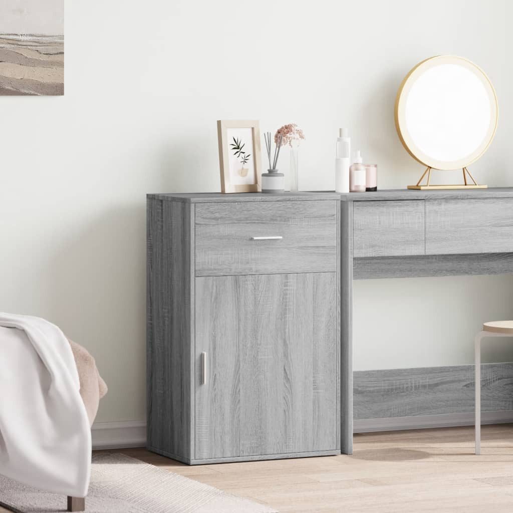 vidaXL Beistellschrank Beistellschrank Grau Sonoma 56,5x39x90 günstig online kaufen