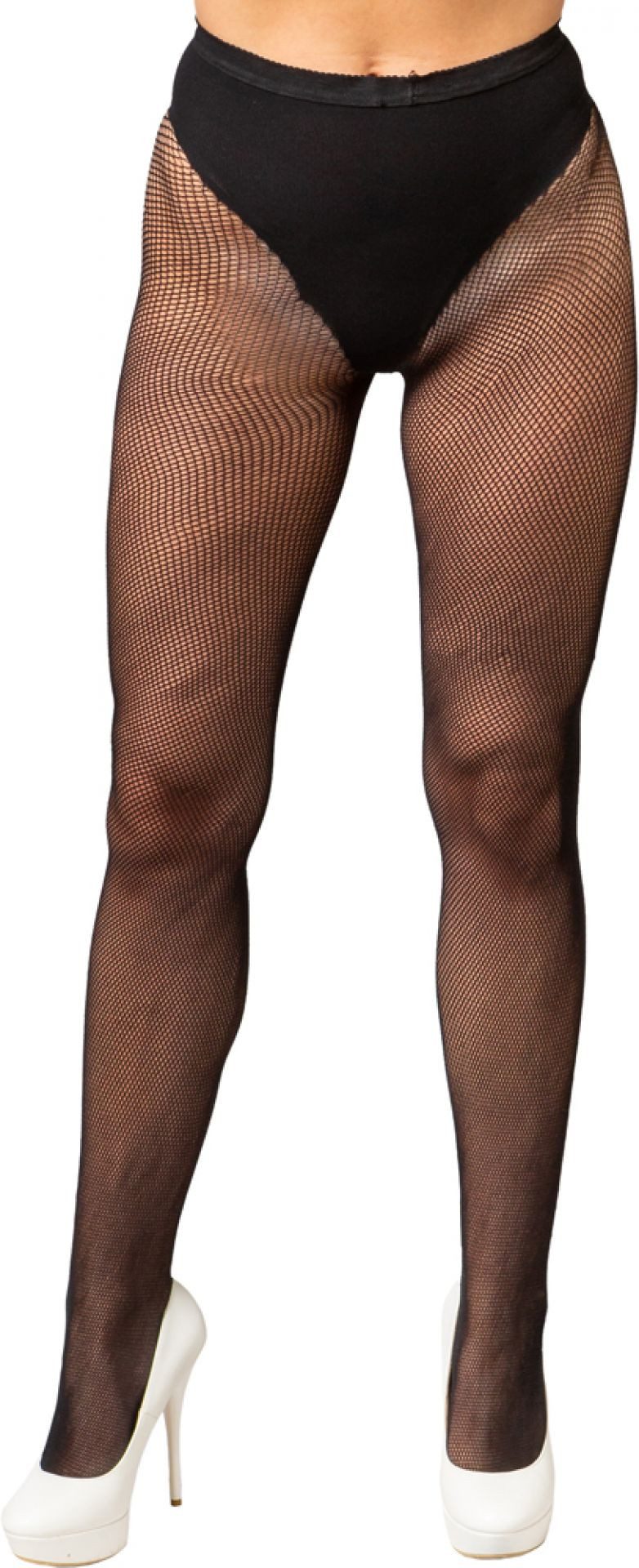 Orlob Netzstrumpfhose Netzstrumpfhose mit Slip Tanga schwarz Universal passend 60 DEN Mit Tanga Slip – Bild 2 von 3