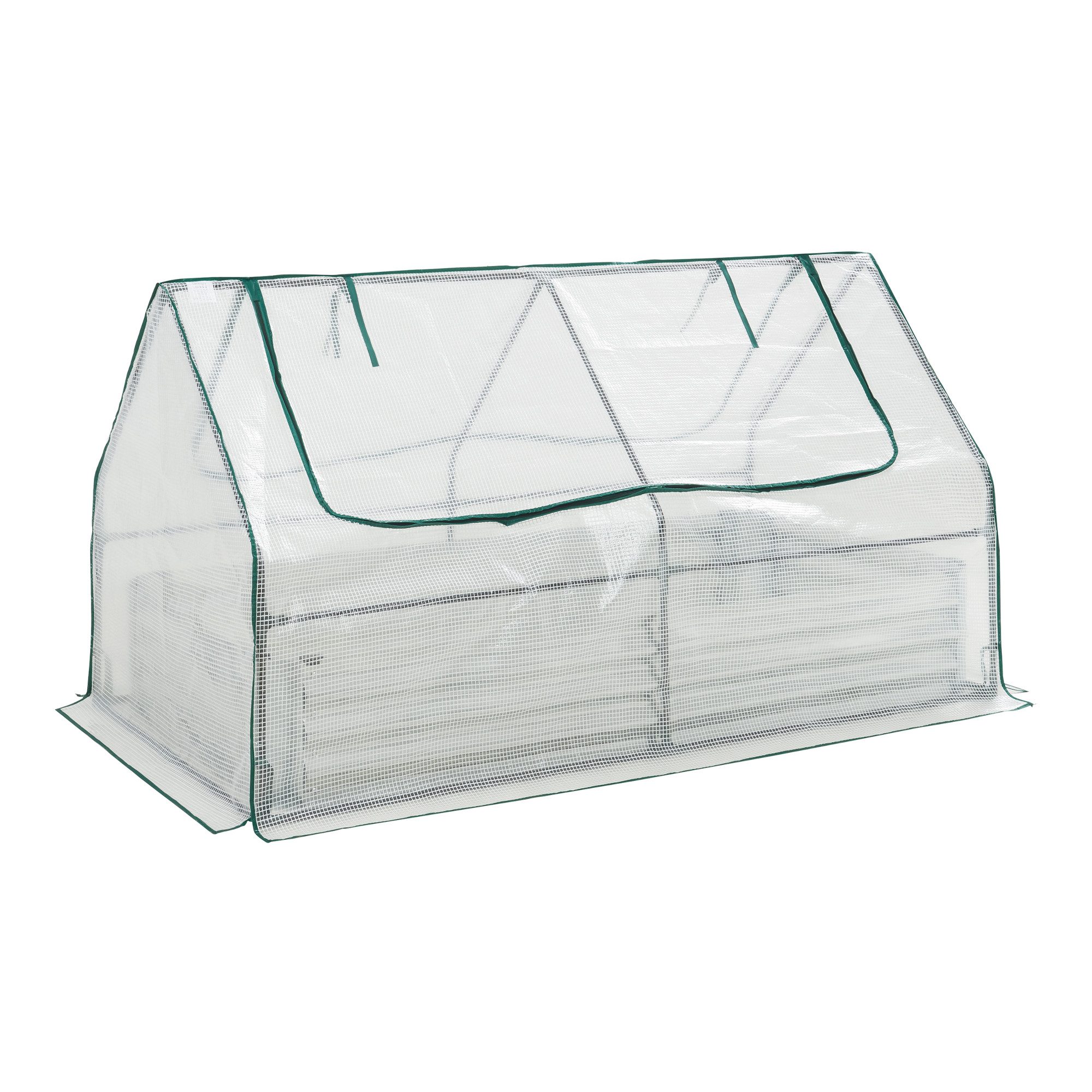 en.casa Hochbeet, mit Gewächshaus »Balsorano« Stahl günstig online kaufen