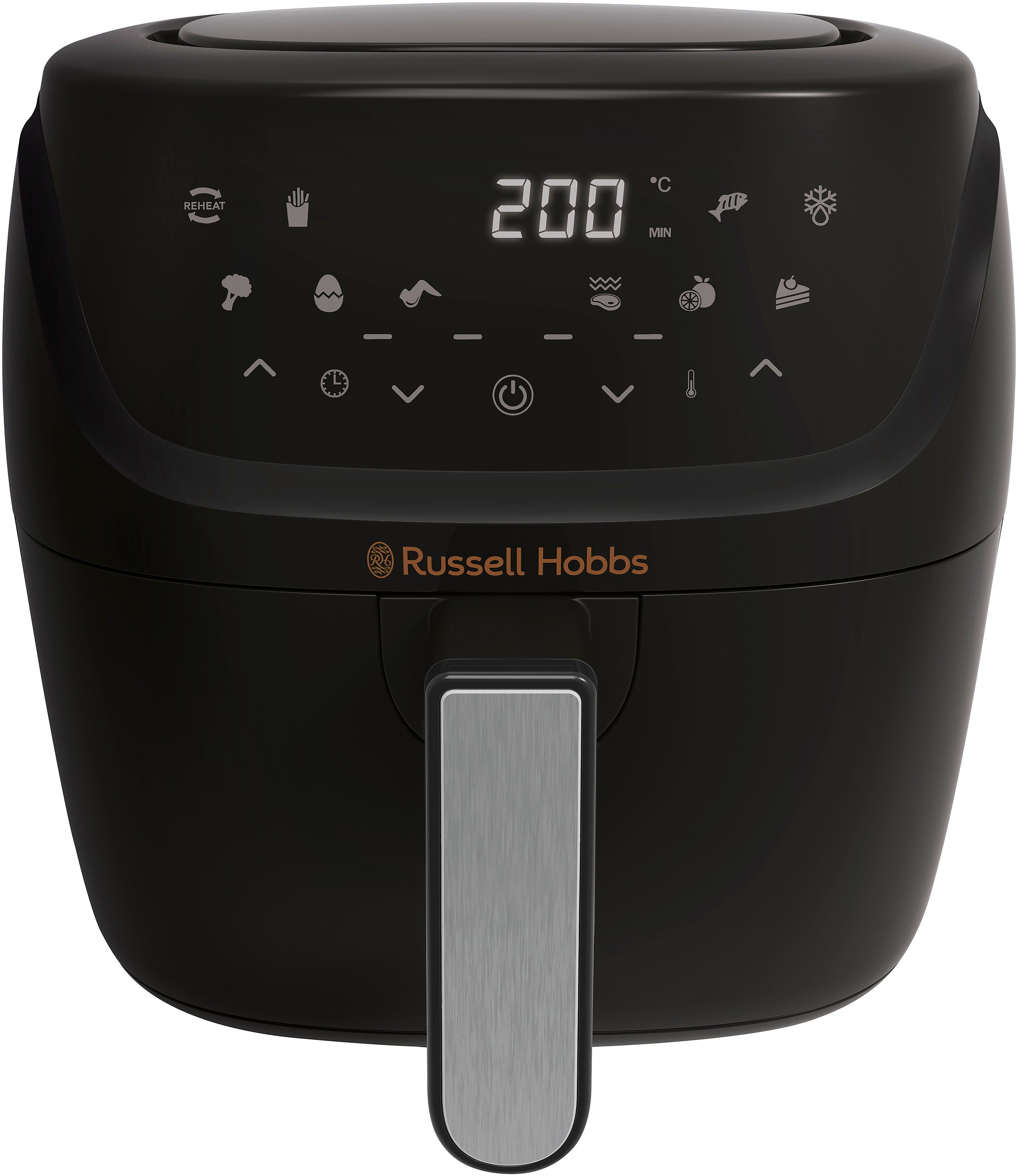 l, 27160-56, SatisFry Rapid-Air-Technologie von Heißluftfritteuse - zu HOBBS erzeugt Funktionen, L Airfryer eine 1350 Heißluft bis W, RUSSELL 7 220°C 4 aus Air Luftzirkulation