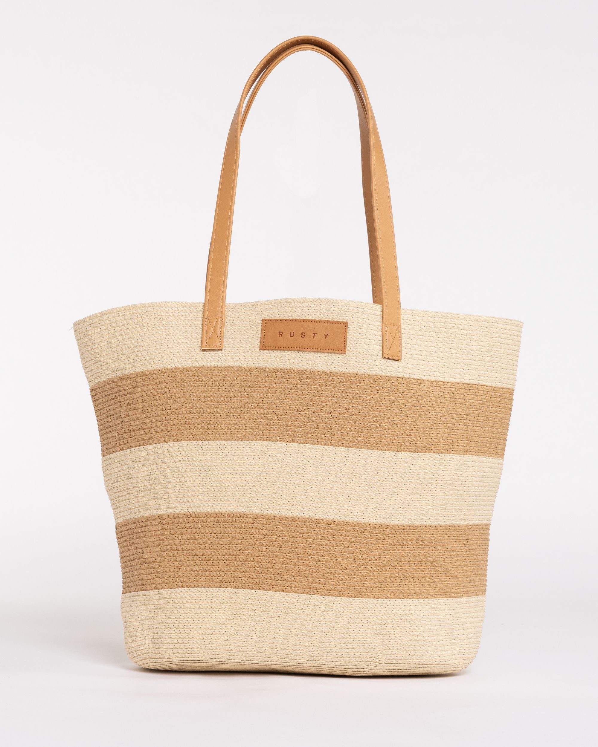 HAILEY STRAW Strandtasche BEACH BAG Rusty