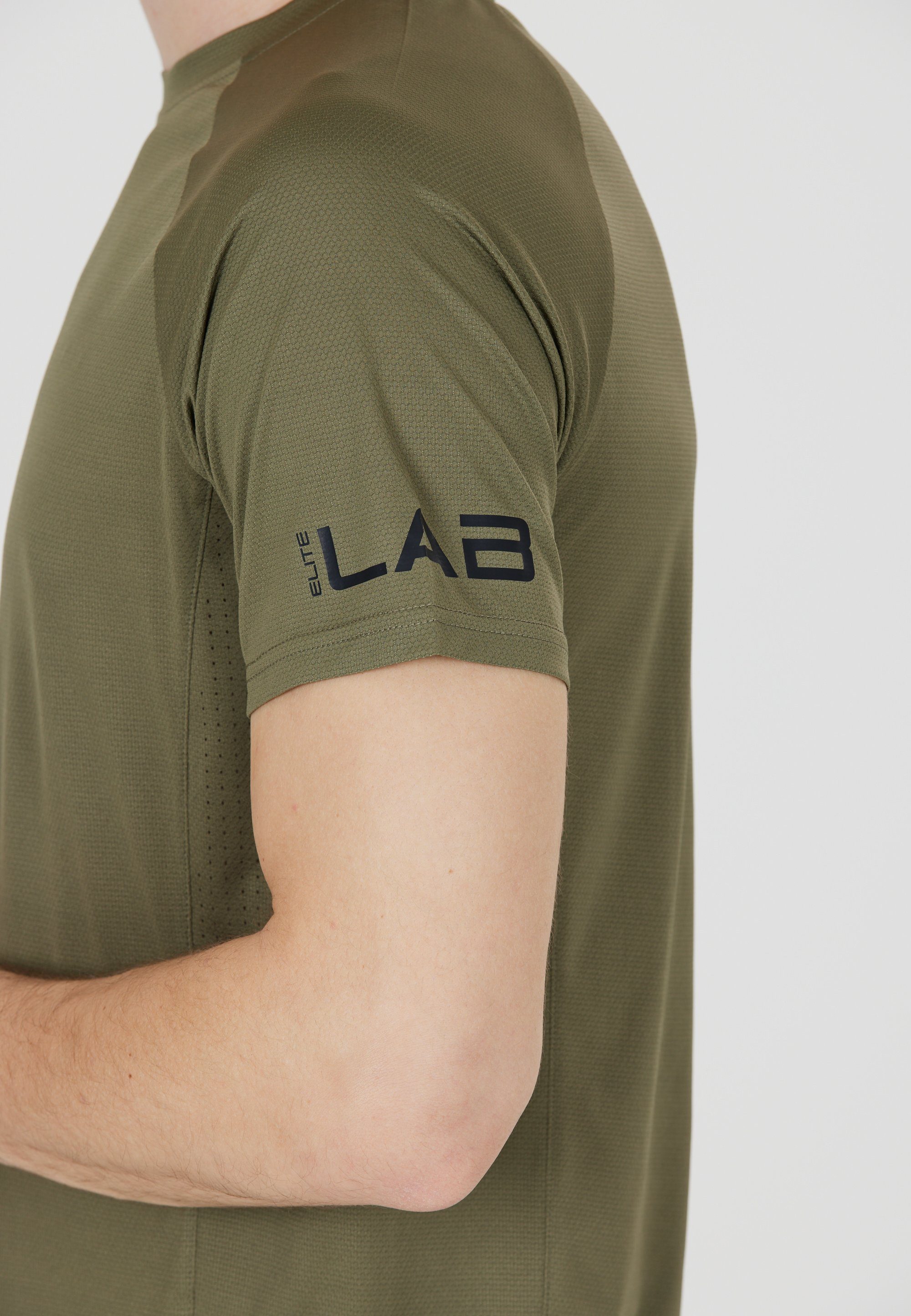 ELITE LAB Funktionsshirt LAB mit praktischen Mesheinsätzen