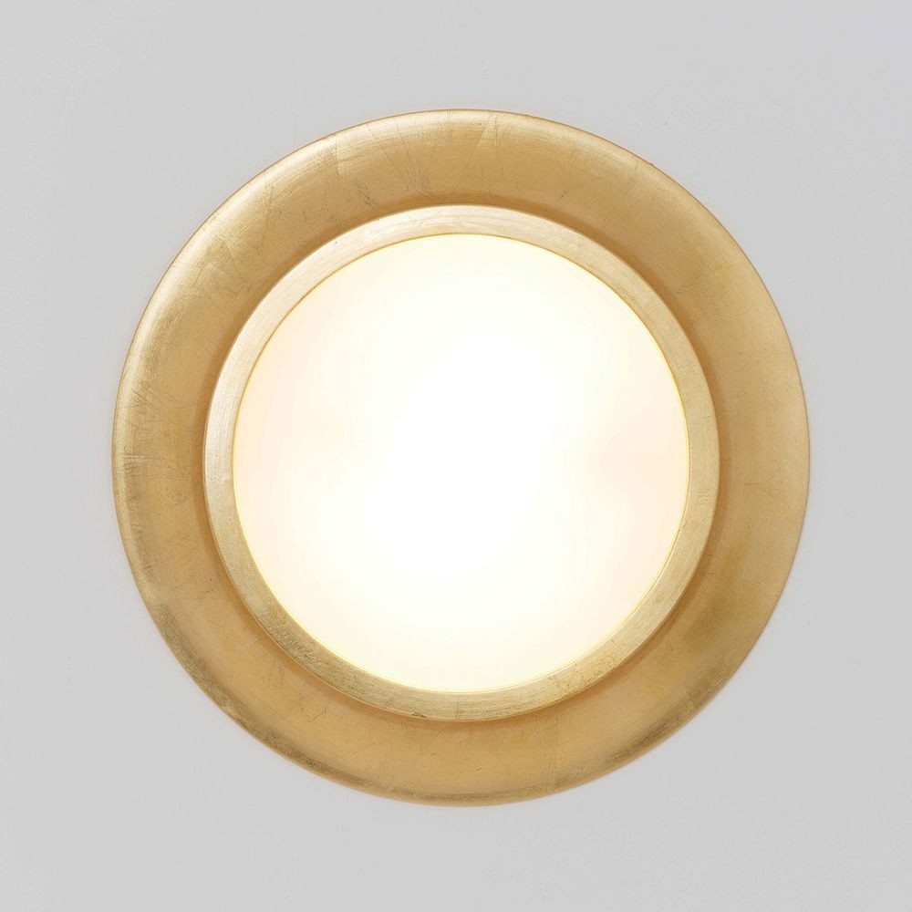 Holländer Deckenleuchte 2-flammig Spettacolo Keramik Gold