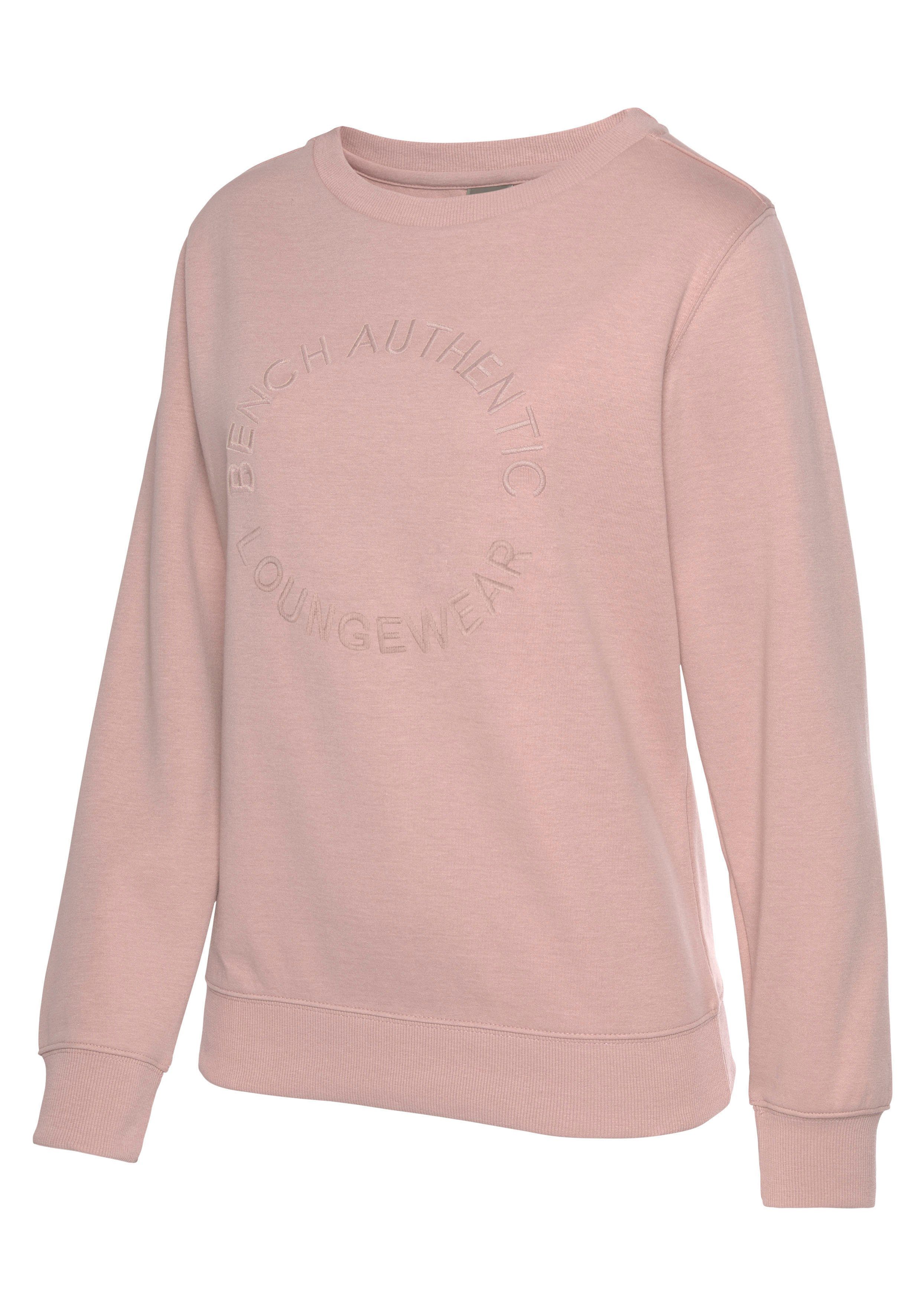 Bench. Loungewear Sweatshirt mit runder Logostickerei, Loungwear – Bild 5 von 5