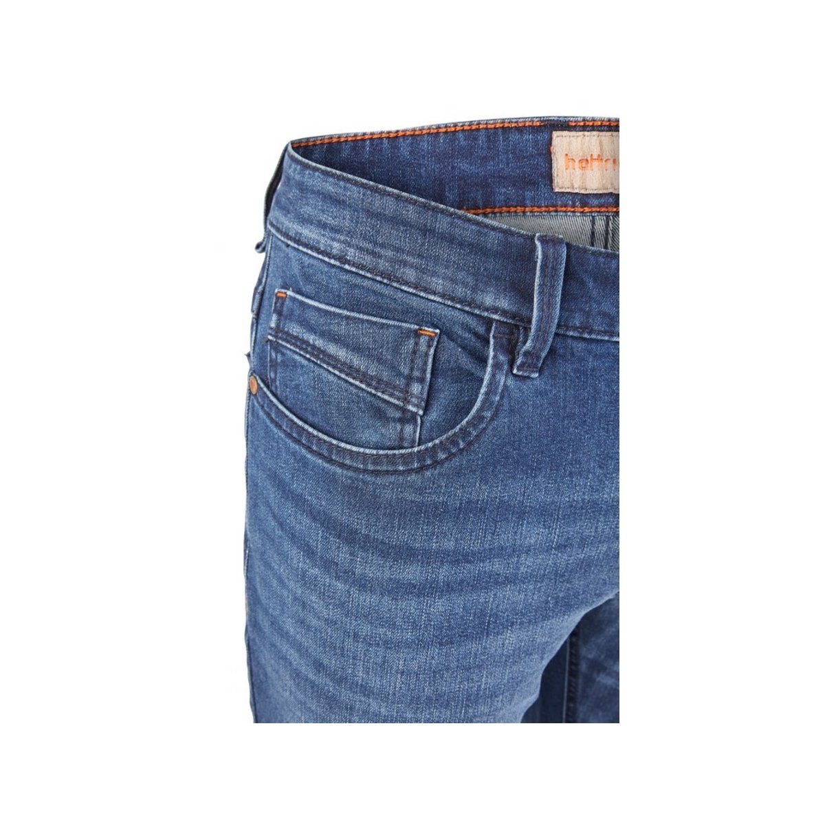 Hattric 5-Pocket-Jeans blau (1-tlg) darkblue