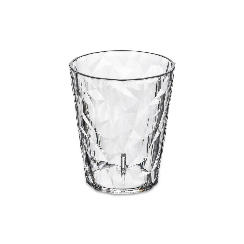 KOZIOL Glas Glas 250 ml CLUB S 2.0, Kunststoff, Saftglas Wasserglas  Kunststoff, 100% CO2-neutral produziert