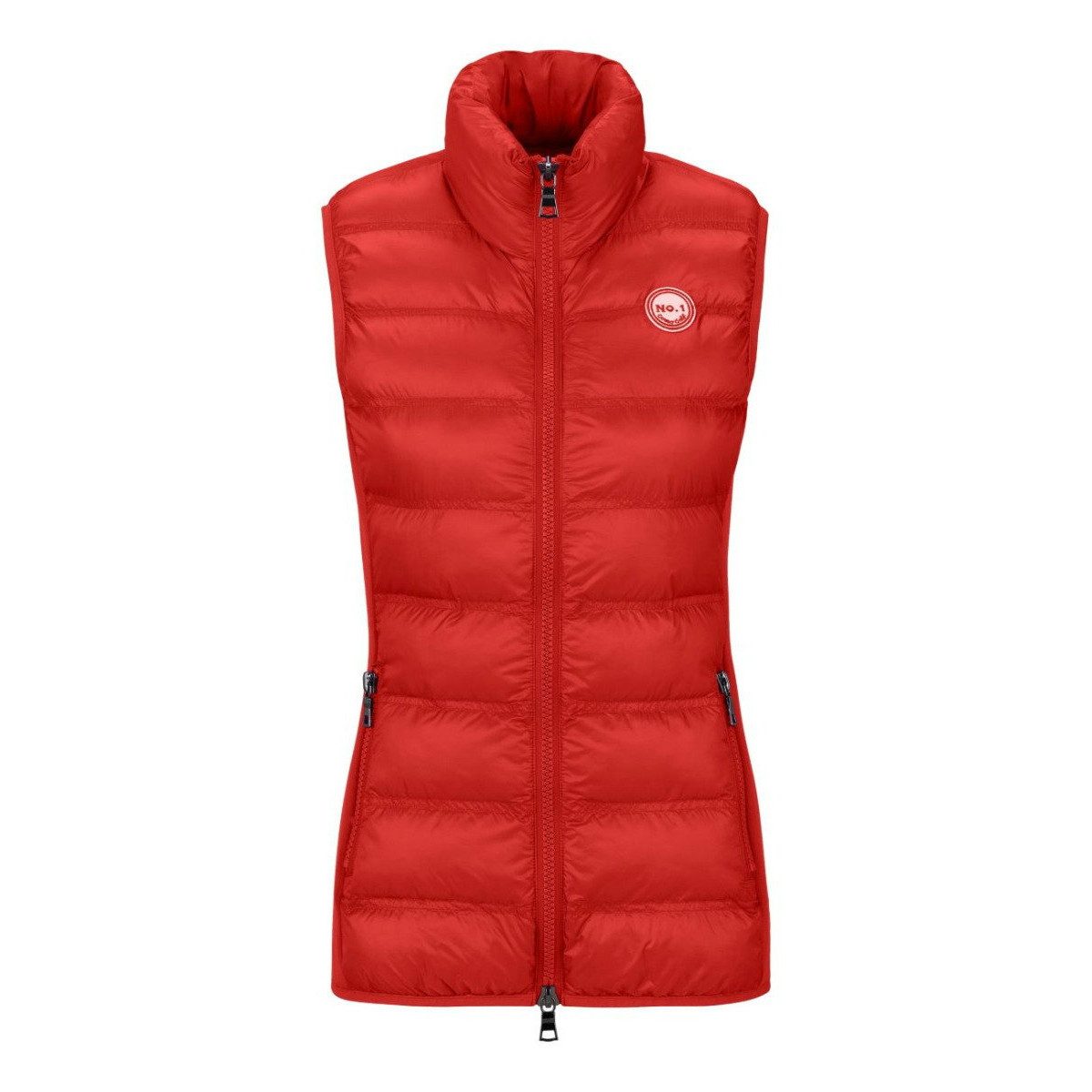 No.1 COMO Golfweste No. 1 Como Golf Weste Olivia W Go Rot Damen