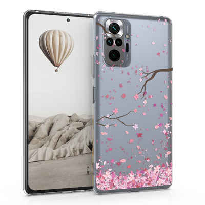 kwmobile Handyhülle Case für Xiaomi Redmi Note 10 Pro, Hülle Silikon transparent - Silikonhülle