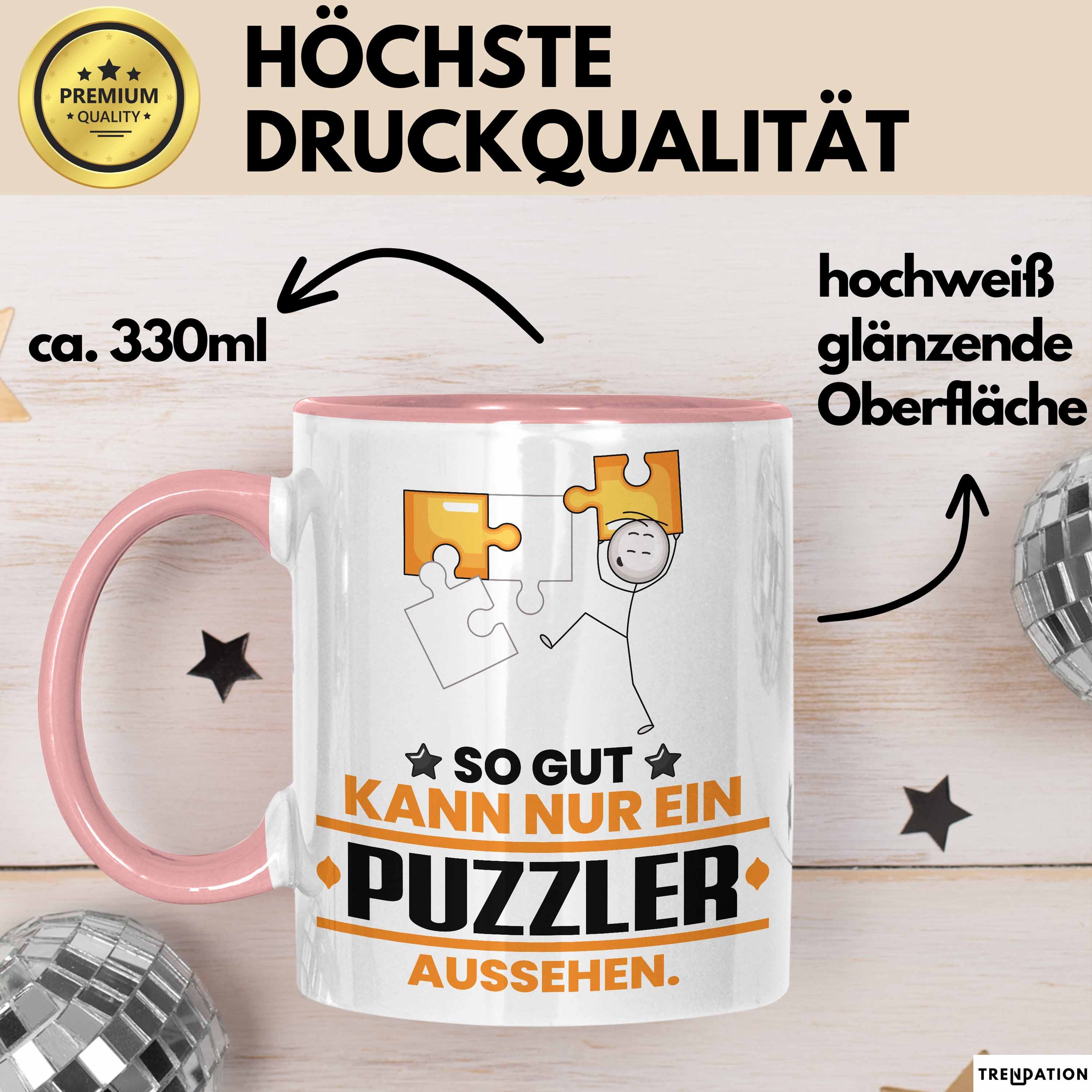 Trendation Tasse Puzzler Geschenk Tasse So Gut Kann Nur Ein Puzzler Aussehen Geschenkid, Keramik