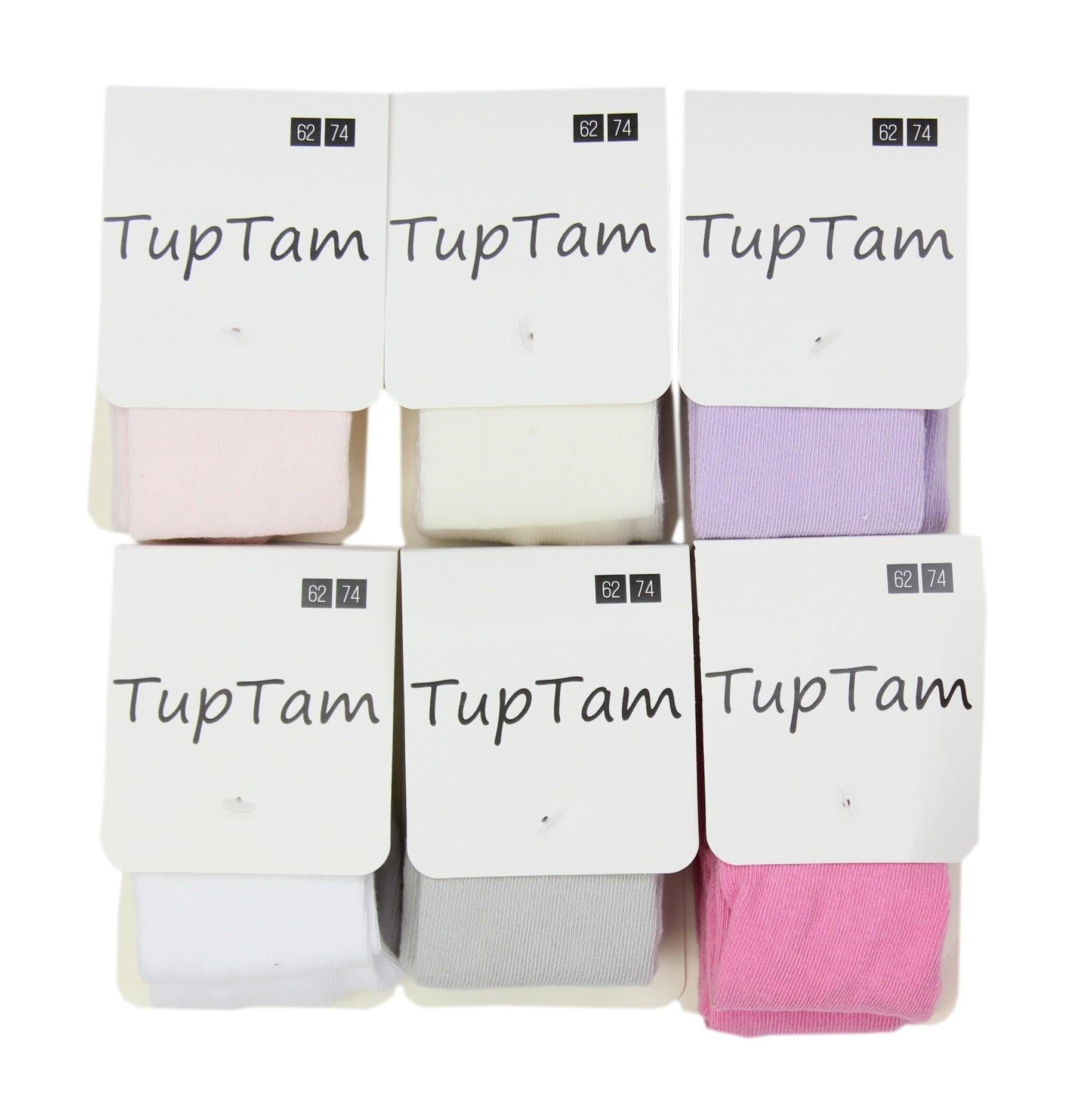 Bunt TupTam 6er Pack Mädchen Strickstrumpfhose Gemustert 4 Strickstrumpfhosen Farbenmix TupTam