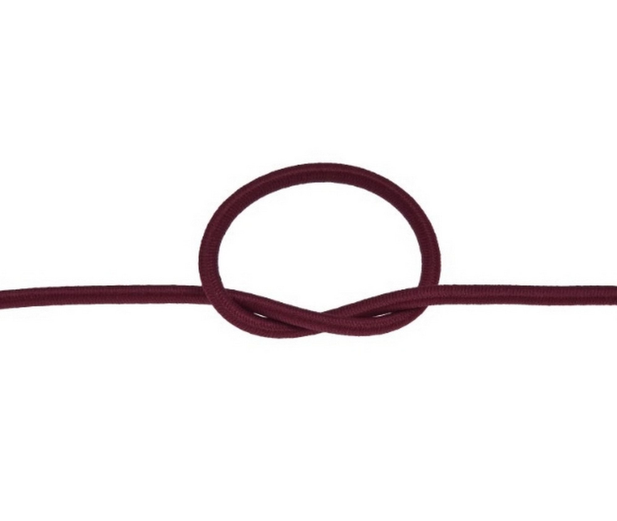 PaulZdrada Gummiband 3 Meter Gummikordel ∅3mm Gummiband, Gummilitze Rundgummi Hutgummi Elastisch