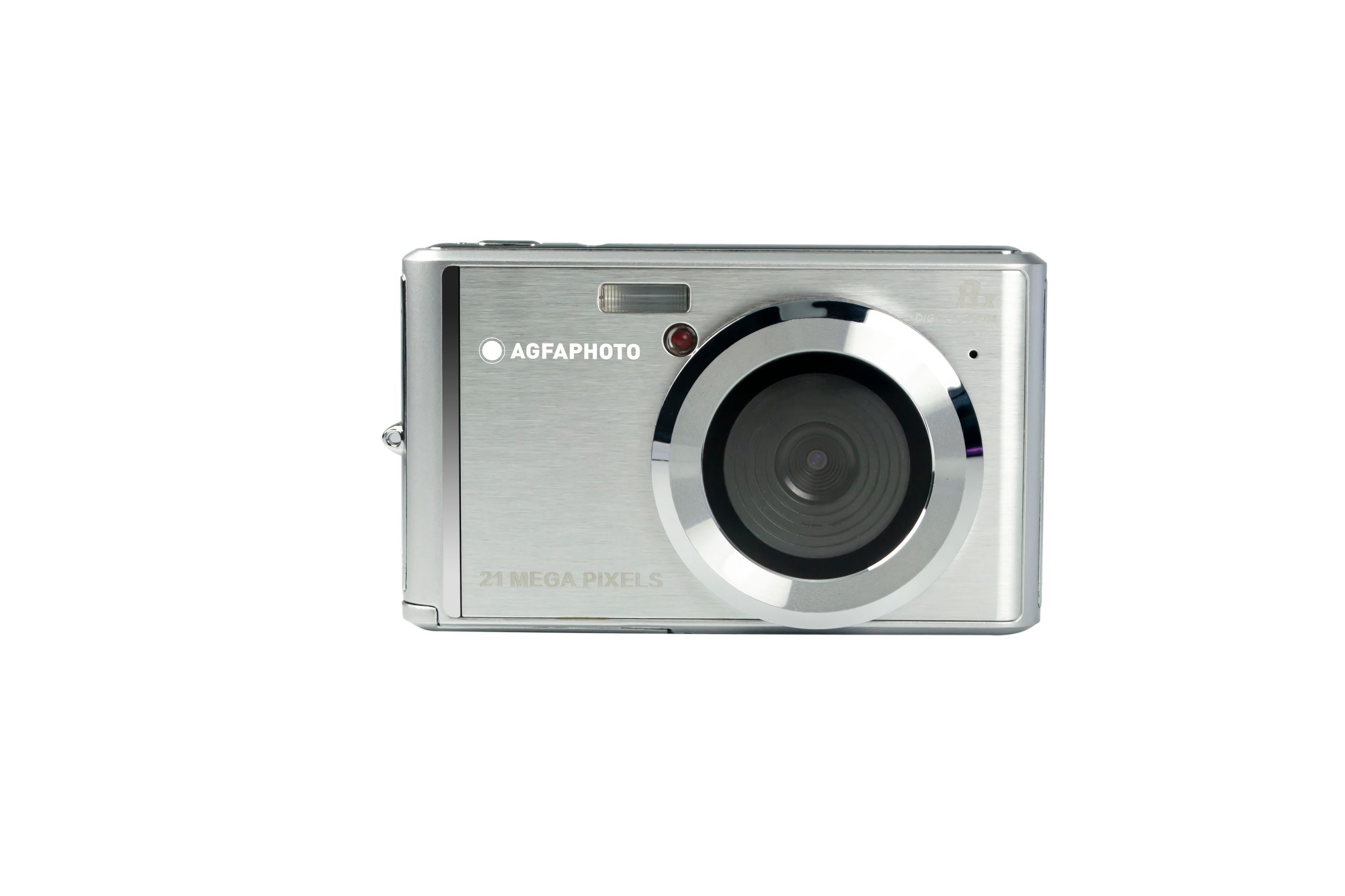 AgfaPhoto DC5200SILVER Kompaktkamera (21 MP, CMOS-Sensor, 21 Megapixel, 720p Videoaufnahmen, Kompakt)