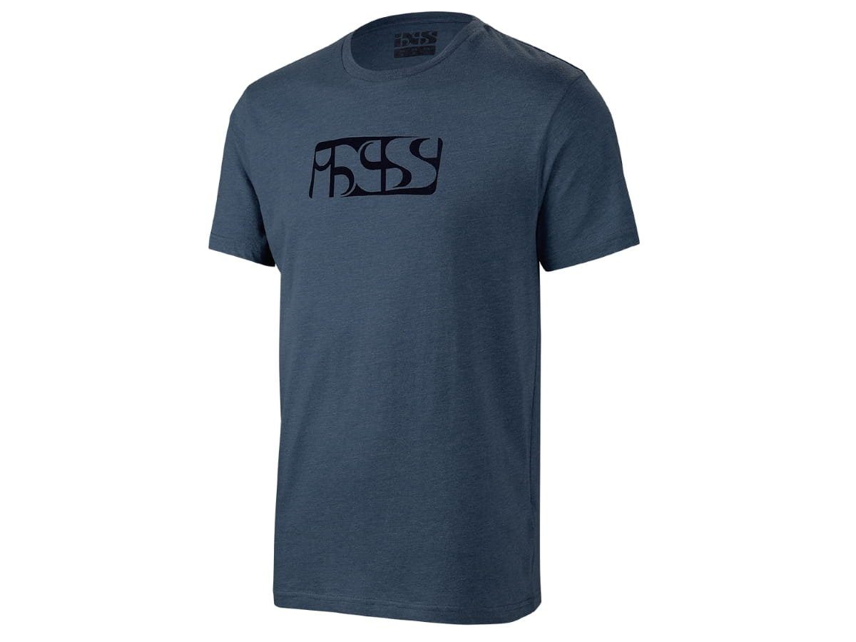 IXS T-Shirt T-Shirts iXS Brand Tee Ocean - T-Shirt - Dunkelblau XXL (1-tlg) Ocean - Blau