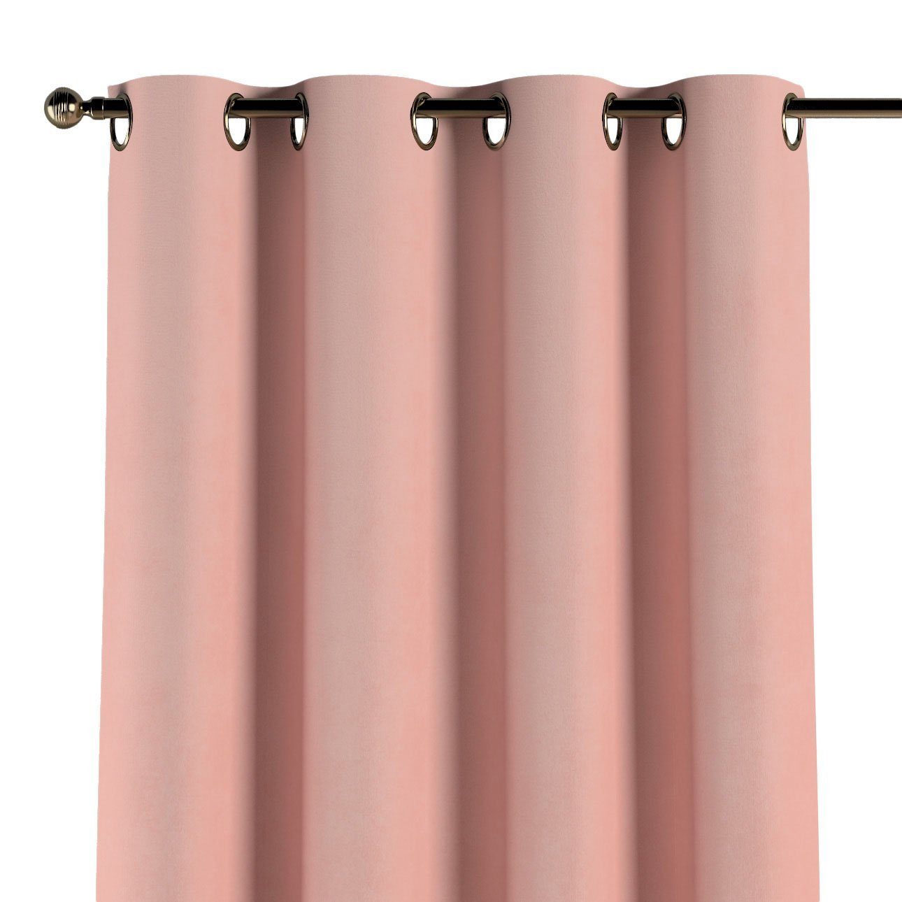 Vorhang Ösenschal 60x100 cm, Crema, Dekoria rosa