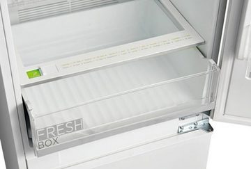 Midea Einbaukühlgefrierkombination KG178SFNF, 177 cm hoch, 54 cm breit, NoFrost, Schlepptür