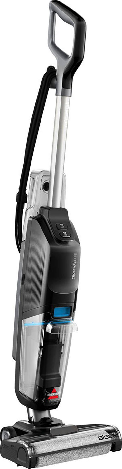 Bissell Nass-Trocken-Sauger 3847N, CrossWave® HF2 Select, leicht, einfach steuerbar, 420 W, beutellos, für Hartböden, Dual-Tank, saugt & wischt gleichzeitig, Selbstreinigung