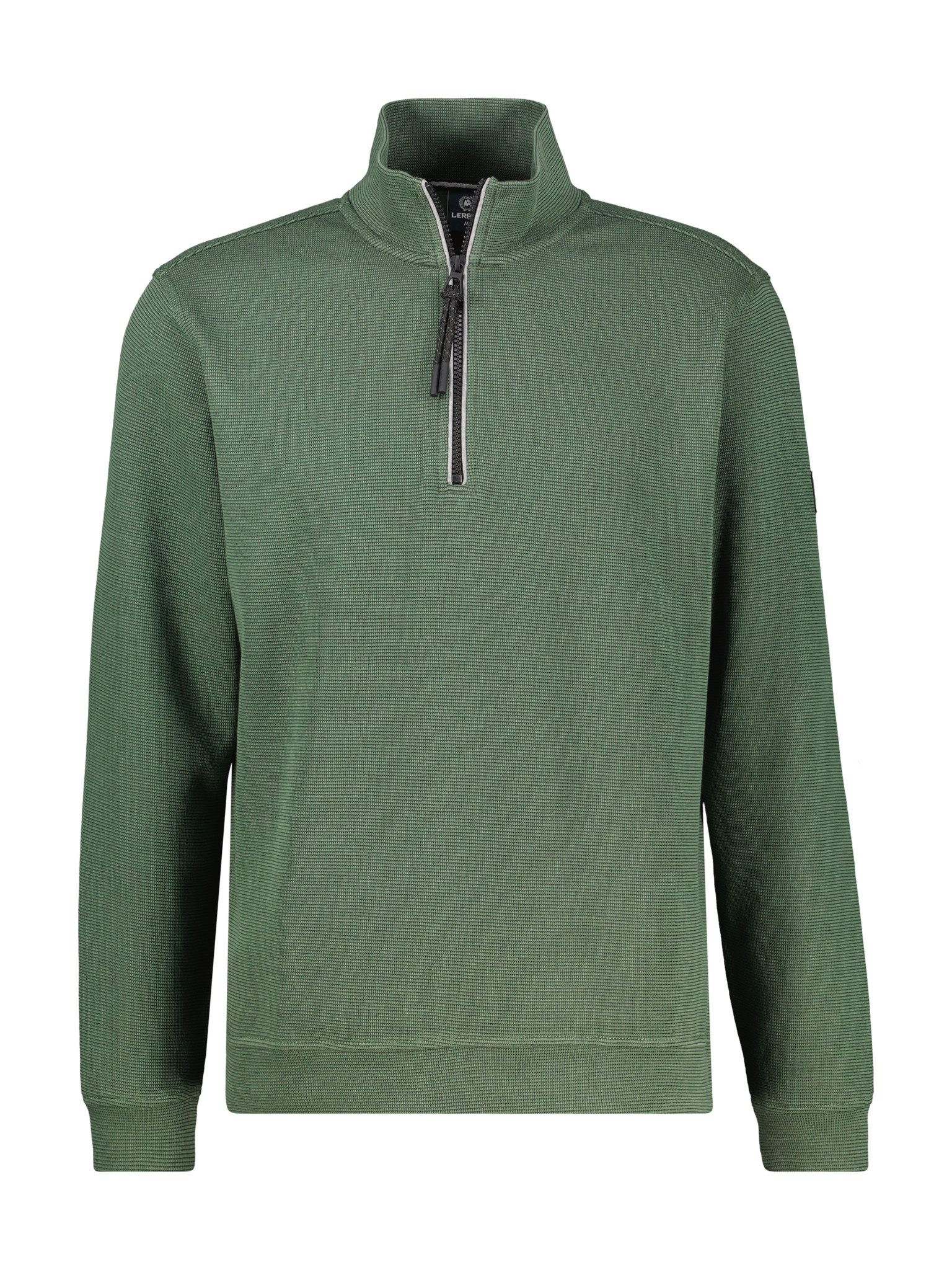 LERROS Sweatshirt SELA mit Troyer-Reißverschluss