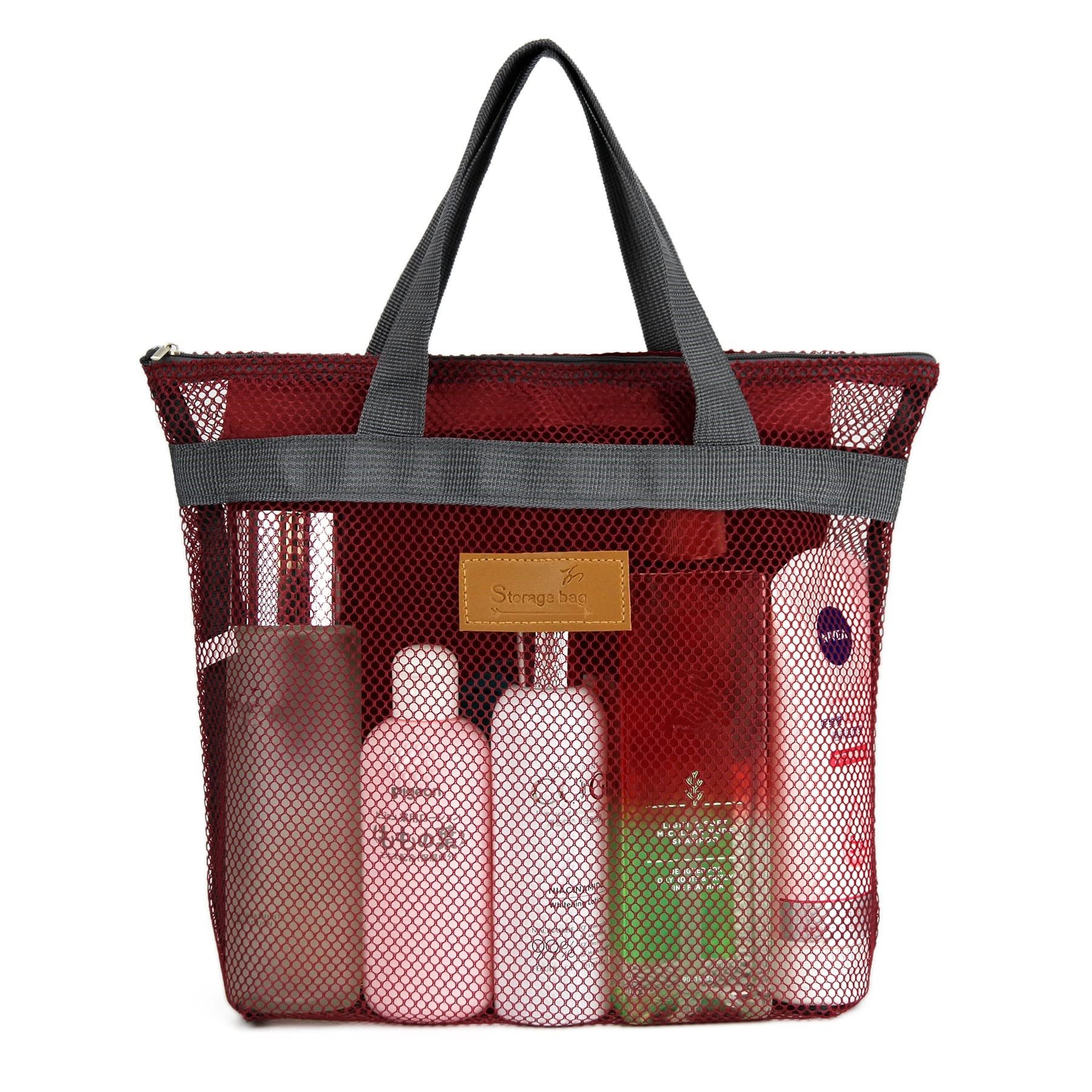 Coonoor Umhängetasche Tragbare Strandtasche, Netz-Duschkorb,Reise-Duschtasc günstig online kaufen