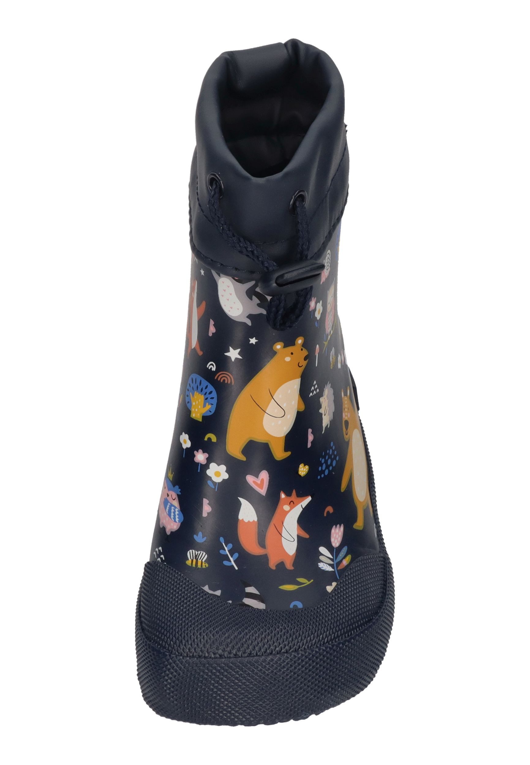 KOEL WIBI SOLID Gummistiefel für Kleinkinder Barfußschuh Bear Blue