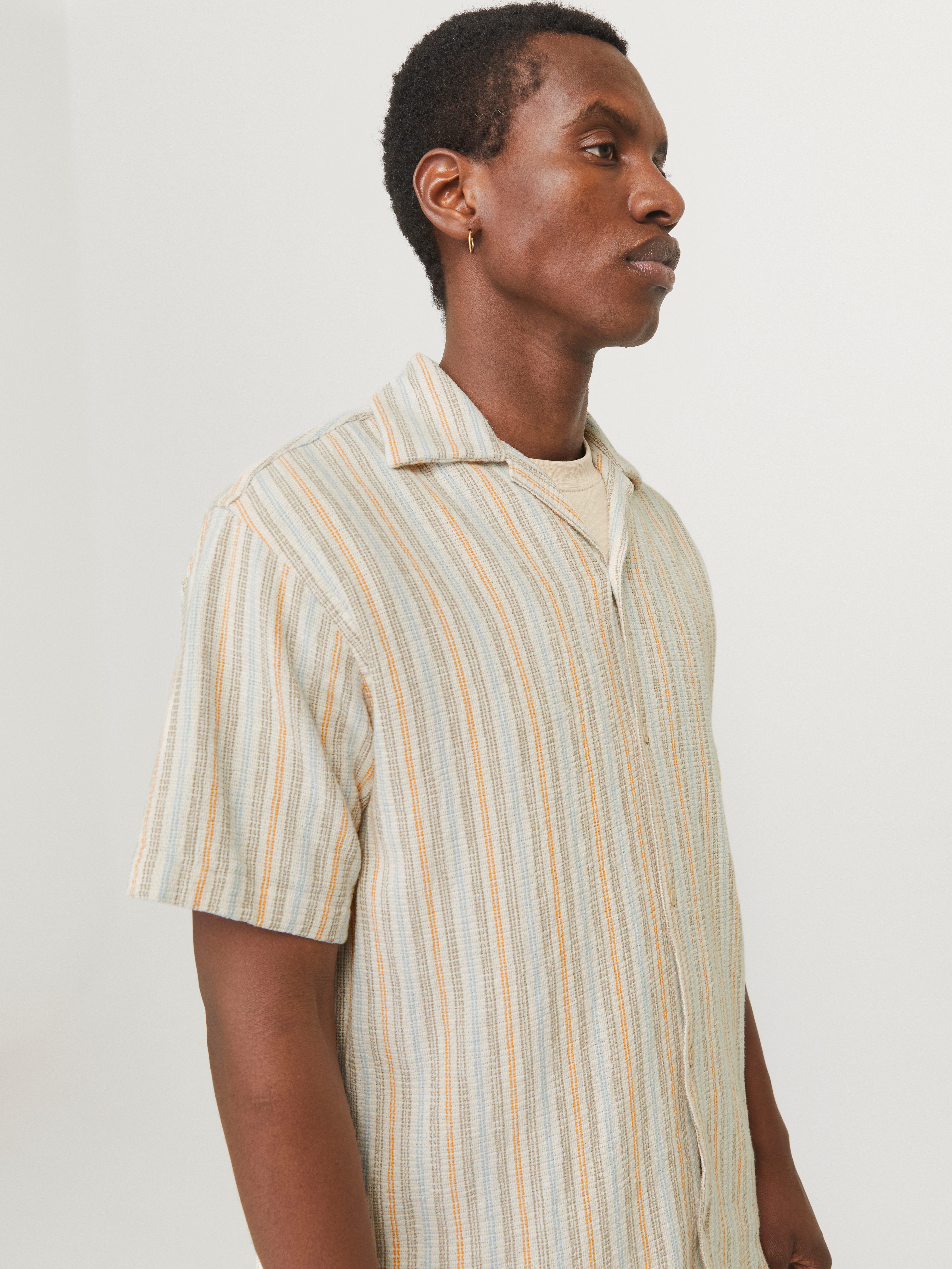 Jack & Jones Kurzarmhemd JORCOBA STRIPE RESORT SHIRT SS SN günstig online kaufen