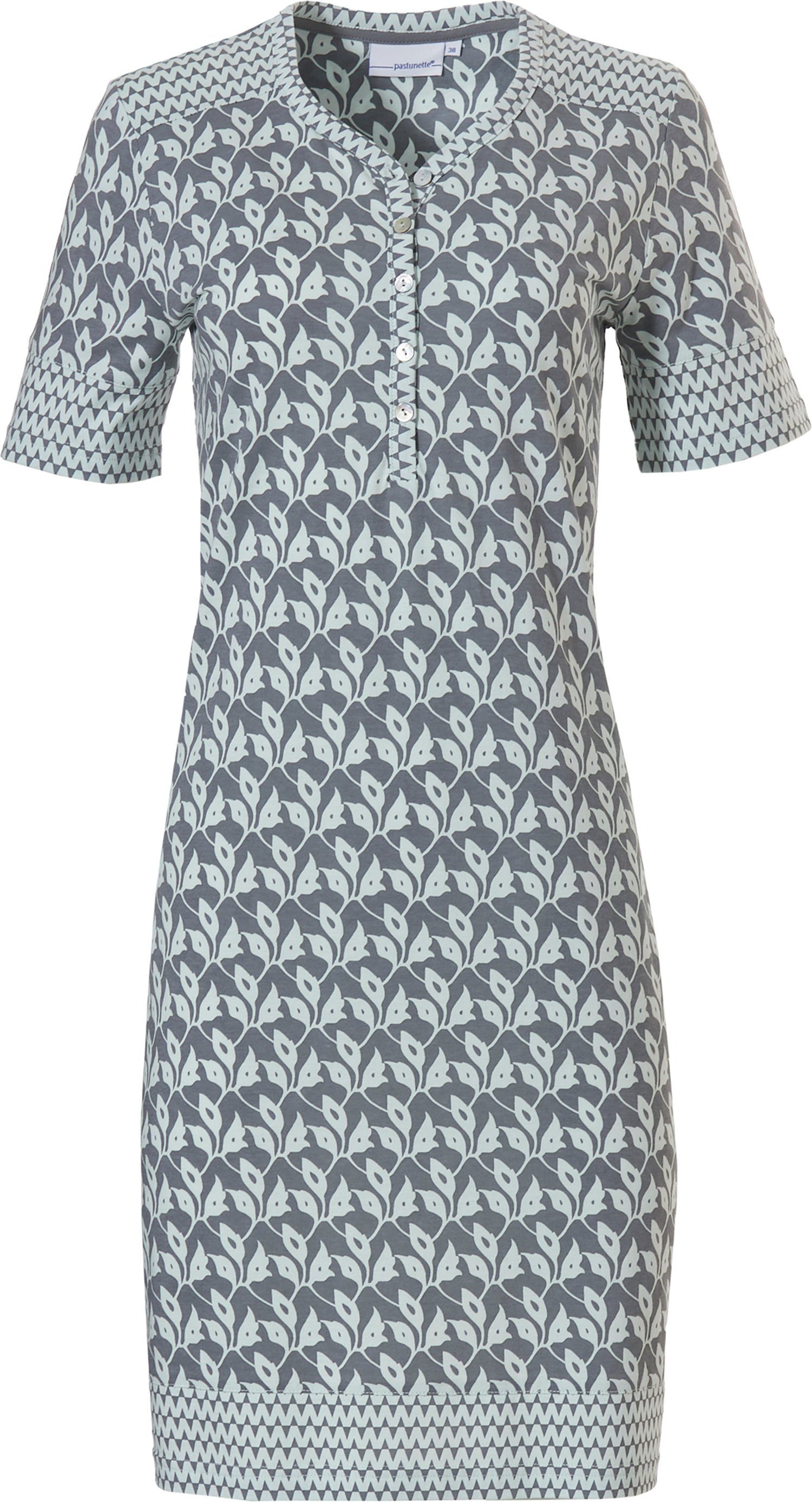 Nachthemd Damen Schlafshirt mit kurzem Arm