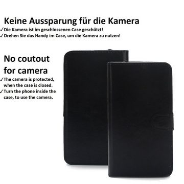 K-S-Trade Handyhülle für LG Electronics K52, Wallet Case Handyhülle Schutzhülle Flip cover Flipstyle Tasche