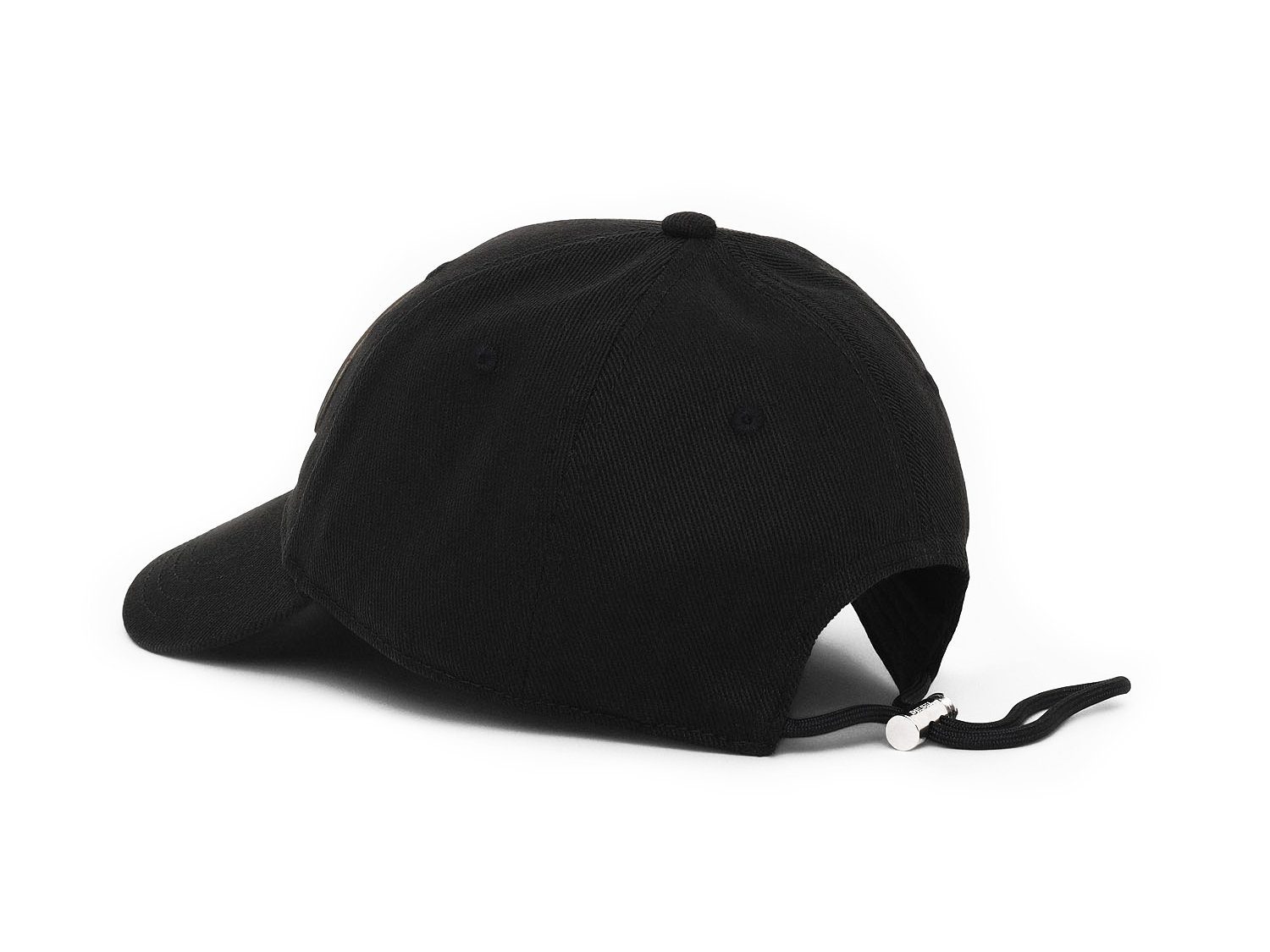 C-Diaz Schwarz Diesel Retro Kappe mit Baseball Mütze Kordelzug - Cap