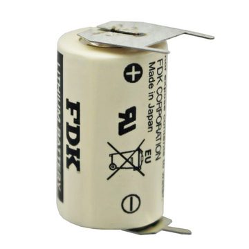 Sanyo Sanyo Lithium Batterie CR14250 SE 1/2AA, IEC CR14250, 3er Print, Rast Batterie, (3,0 V)