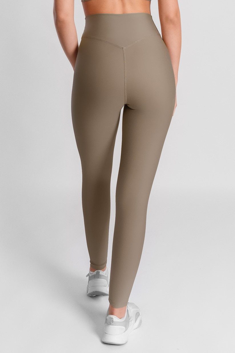 Superstacy Leggings Hoch taillierte Leggings mit V-Taille Detail