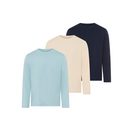 Man's World Langarmshirt neue Farbe ! (3er-Pack) Langarm, unifarben, aus Baumwolle, im 3er-Pack
