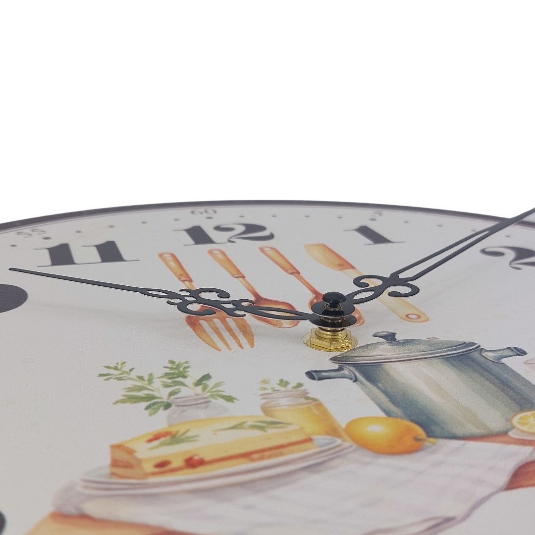 abc HOME Wanduhr, mit Motiv, Rosen, günstig online kaufen