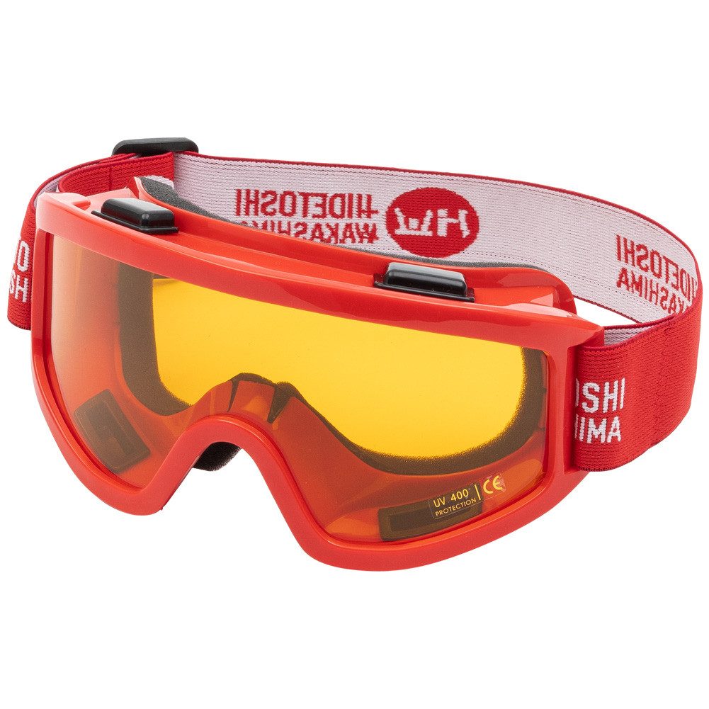 HIDETOSHI WAKASHIMA Skibrille HIDETOSHI WAKASHIMA Unisex Ski- & Snowboardbrille, UV-Schutz 400, schützt die Augen vor Sonneneinstrahlung