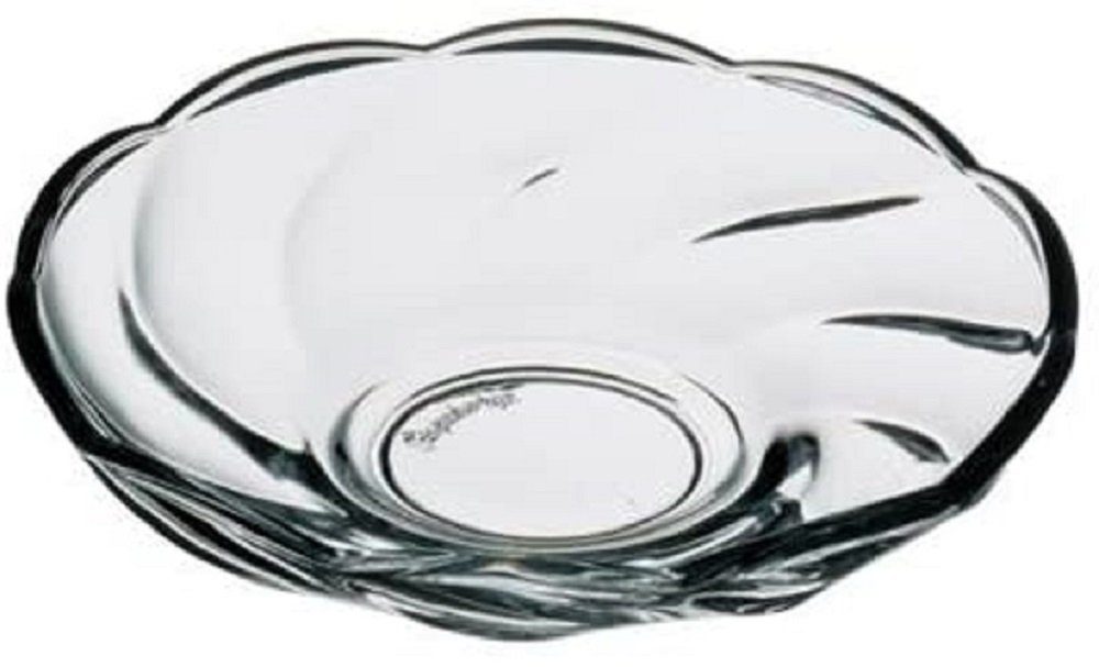 Pasabahce Untertasse 6x 54271 Turkischtee Unterteller Glasteller Teller Untersetzer, (6 St)