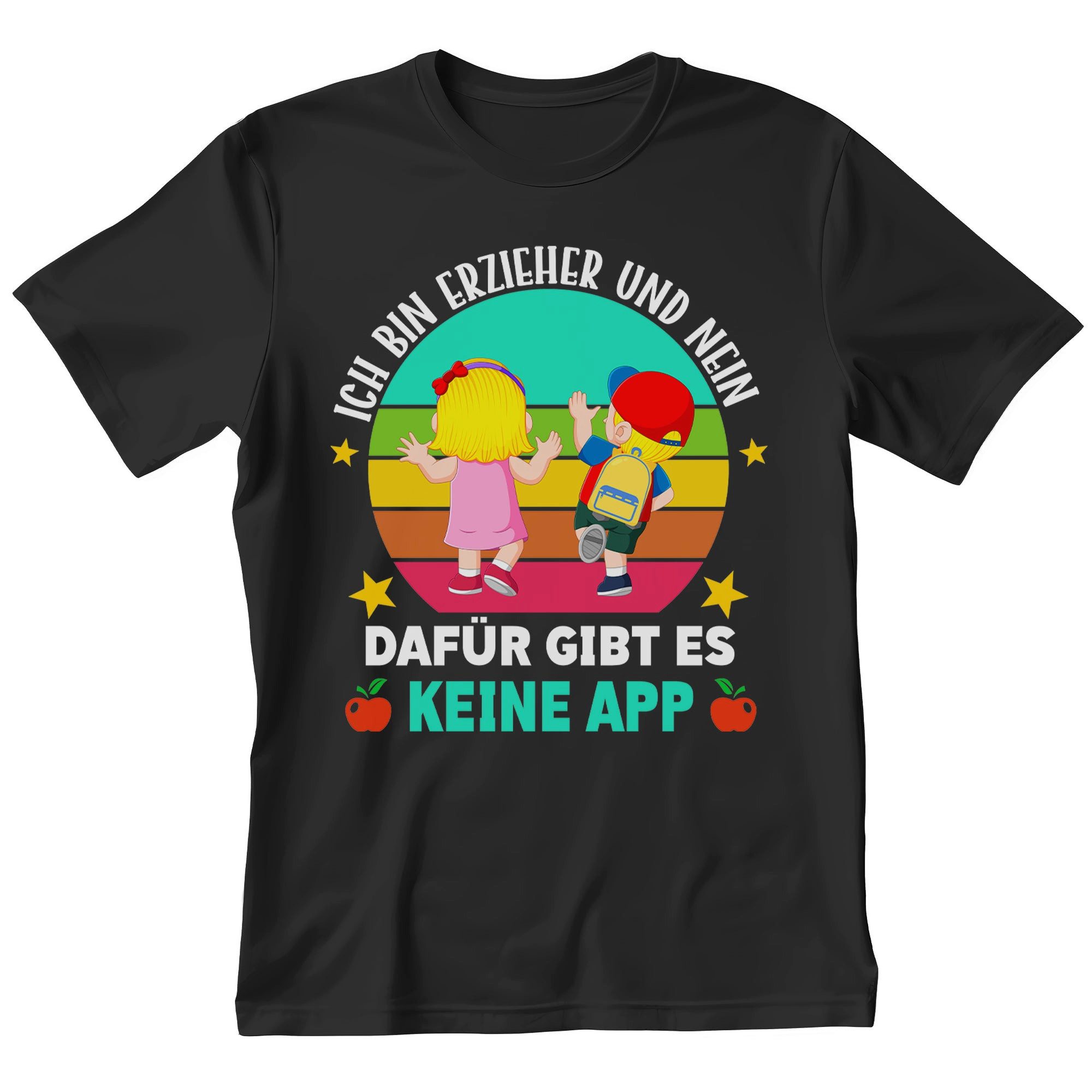 T-Shirt Erzieher Geschenk Männer Spruch Beruf Ausbildung Studium