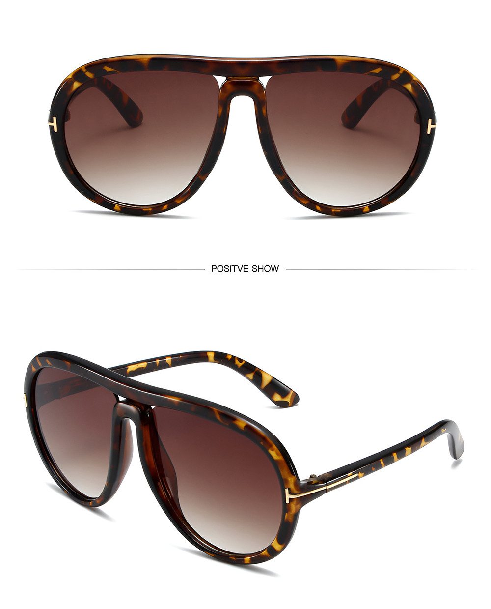 PACIEA Sonnenbrille Damen Herren Oversized UV Schutz Fahrer Sport Outdoor