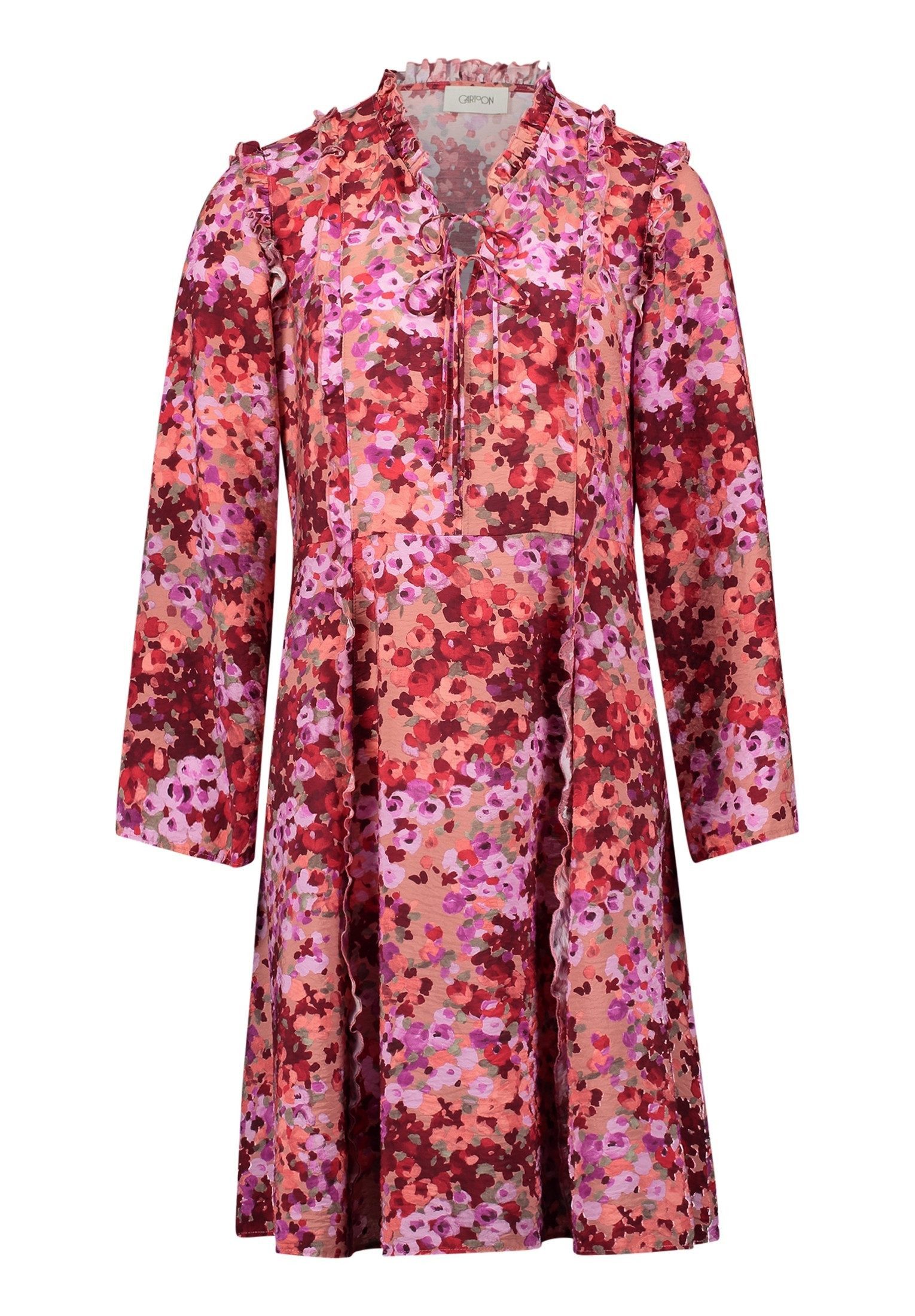 Cartoon Volantkleid Damen mit Rüschen