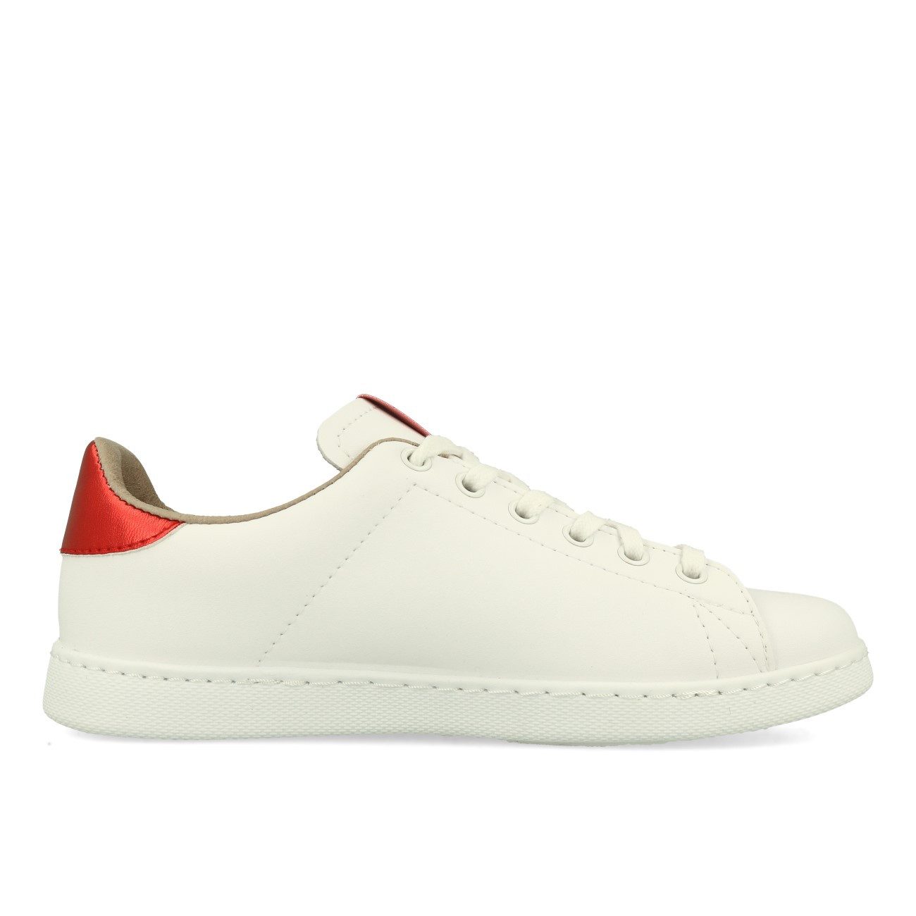 Victoria Victoria Tenis Piel Vegana Detalle Damen Sneaker Negro Sneaker