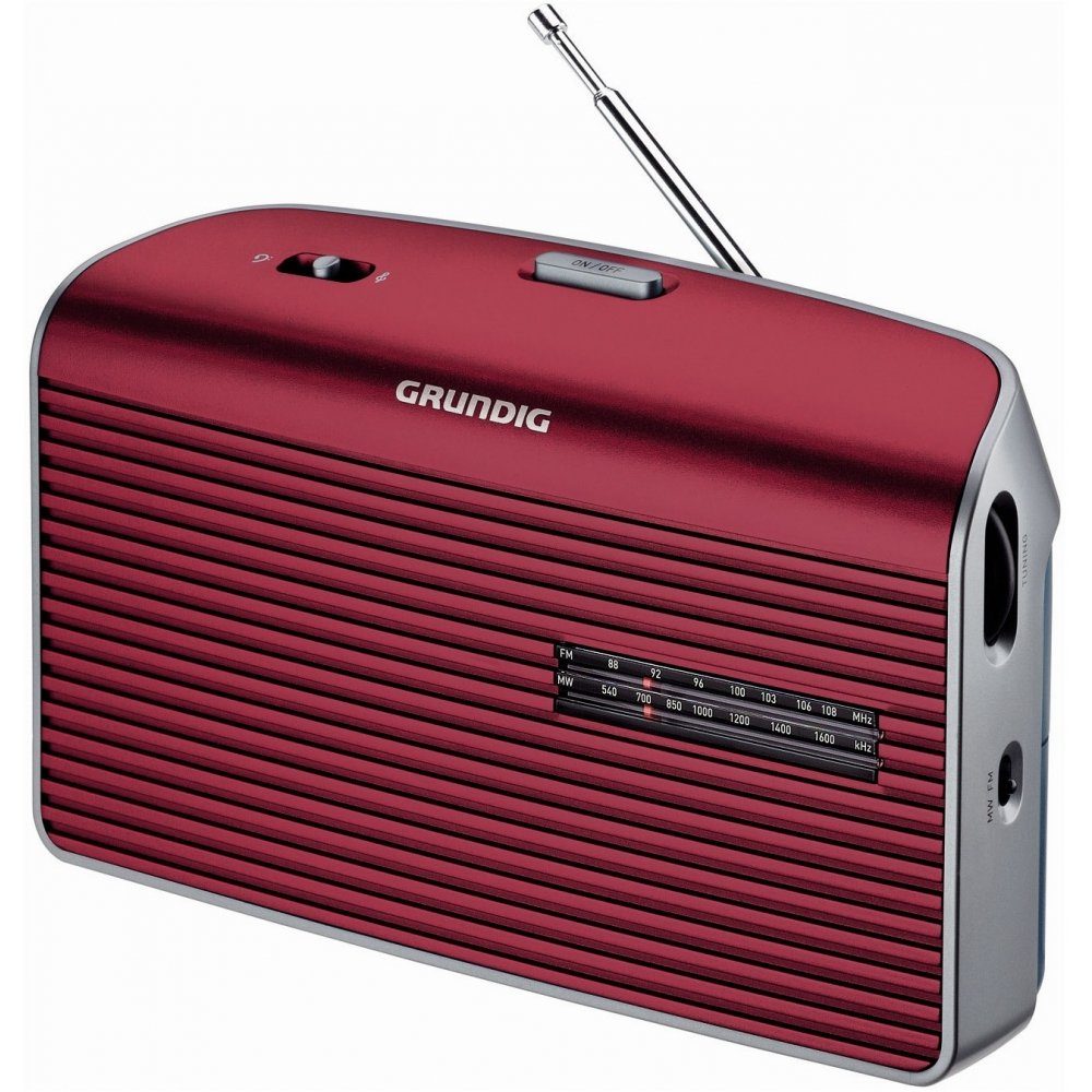 Grundig Music 60 Kofferradio Tuner für UKW/MW Netz-/Batteriebetrieb UKW- Radio (Tuner für UKW/MW)