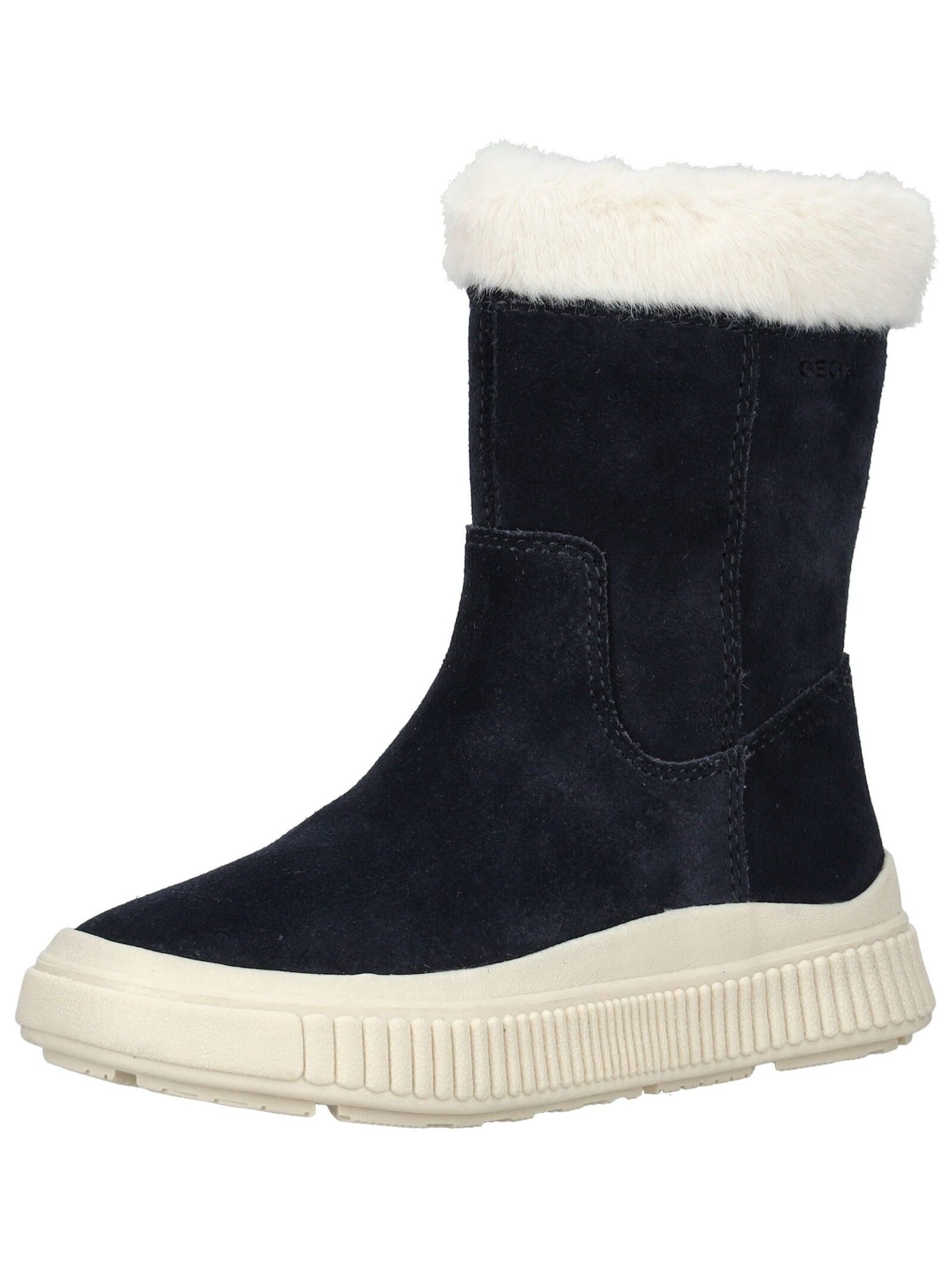 Stiefelette Leder/Textil . Stiefelette